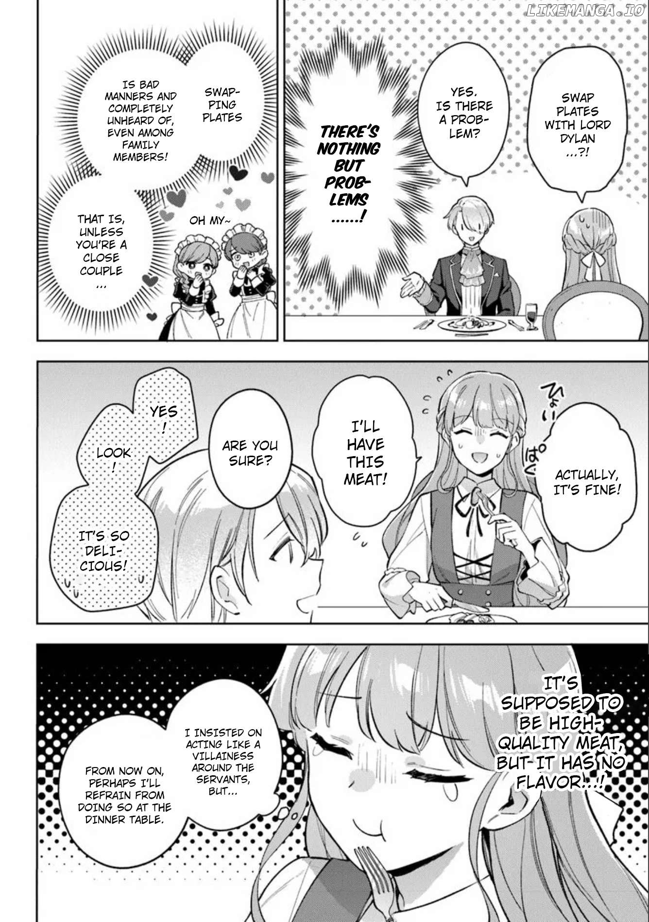 An Incompetent Woman Wants to Be a Villainess ~The Young Lady Who Married as a Substitute for Her Stepsister Didn't Notice the Duke's Doting~ Chapter 15 - page 4