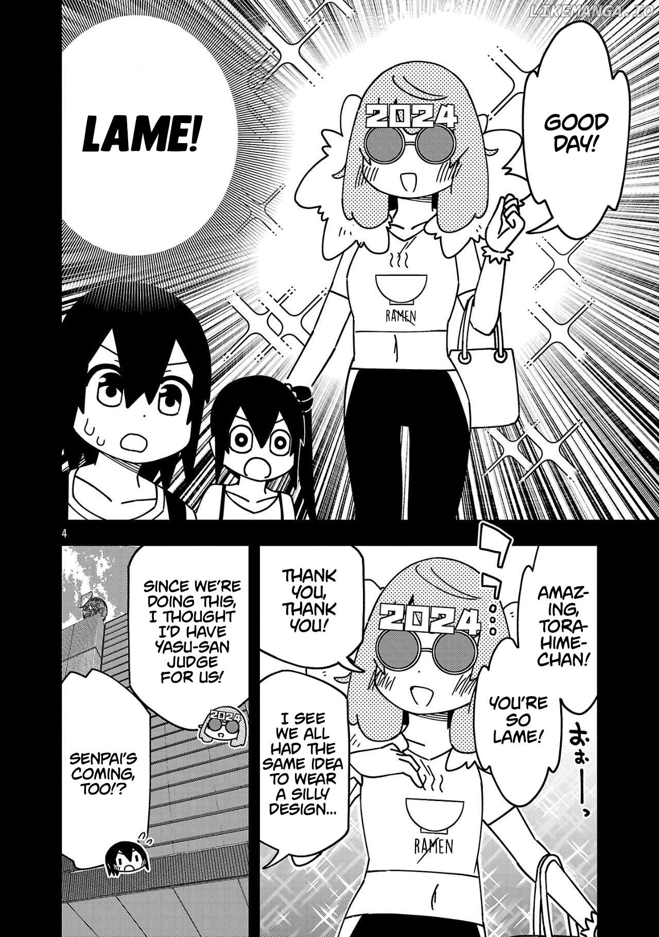 Kawaii Kouhai ni Iwasaretai Chapter 133 - page 4