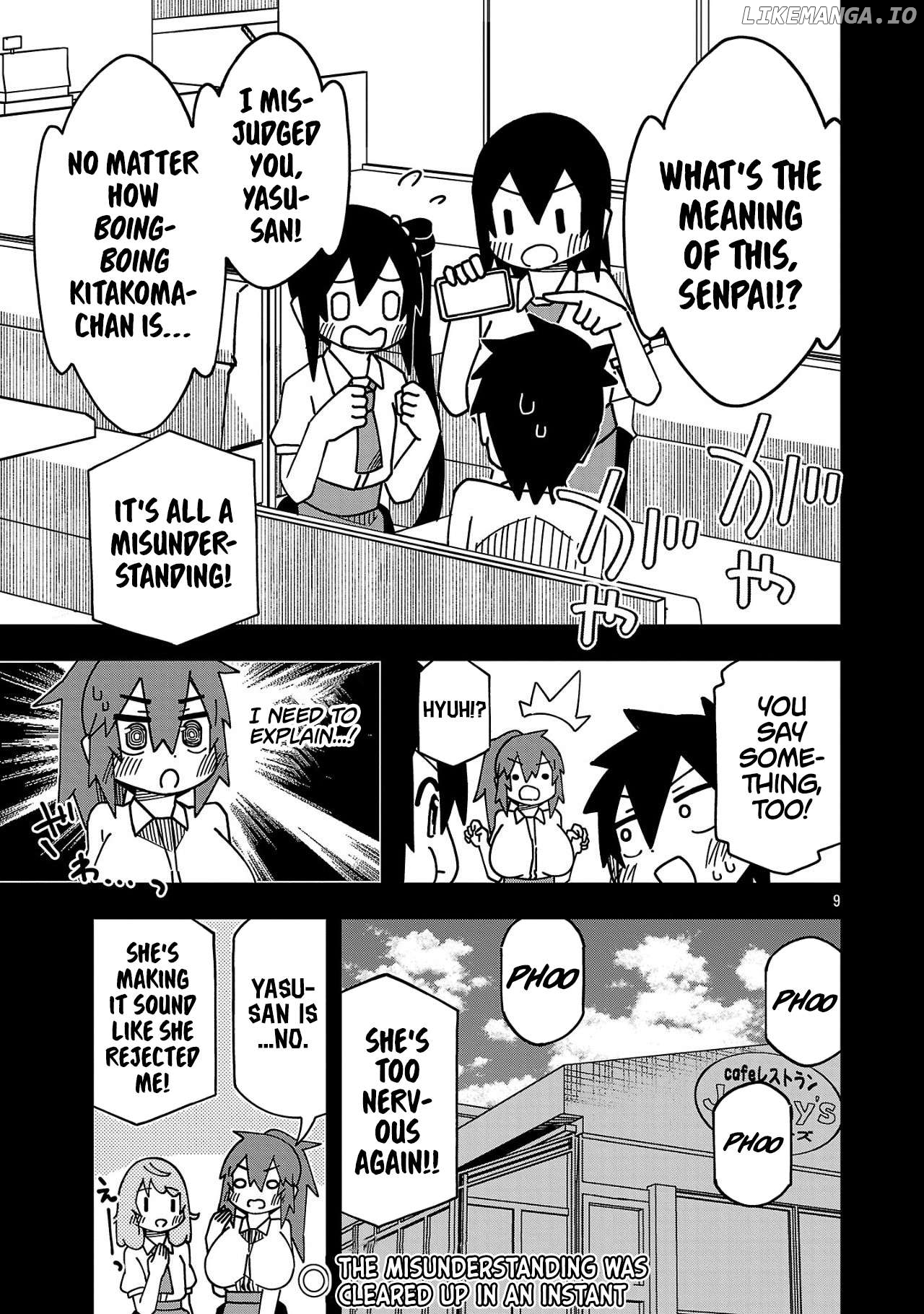 Kawaii Kouhai ni Iwasaretai Chapter 134 - page 9