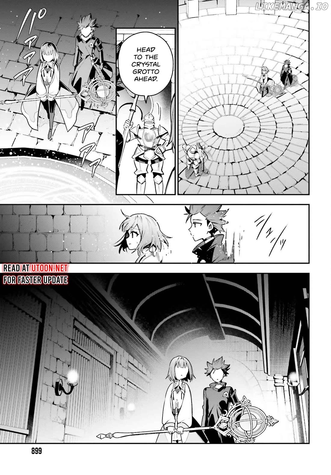 I’m the guild receptionist, but since I don’t want to work overtime, I think I’ll just solo the boss Chapter 32 - page 25