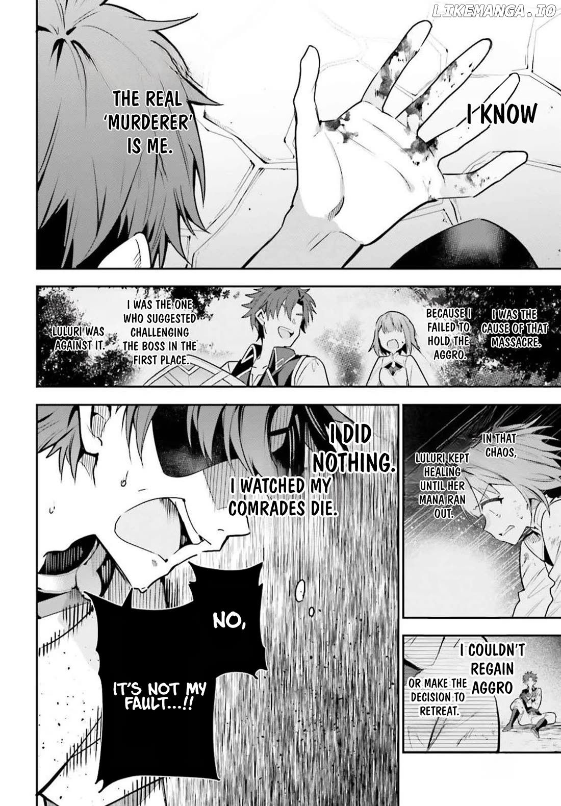 I’m the guild receptionist, but since I don’t want to work overtime, I think I’ll just solo the boss Chapter 32 - page 32