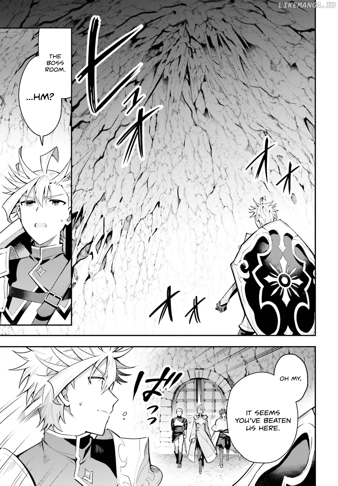I’m the guild receptionist, but since I don’t want to work overtime, I think I’ll just solo the boss Chapter 34 - page 7