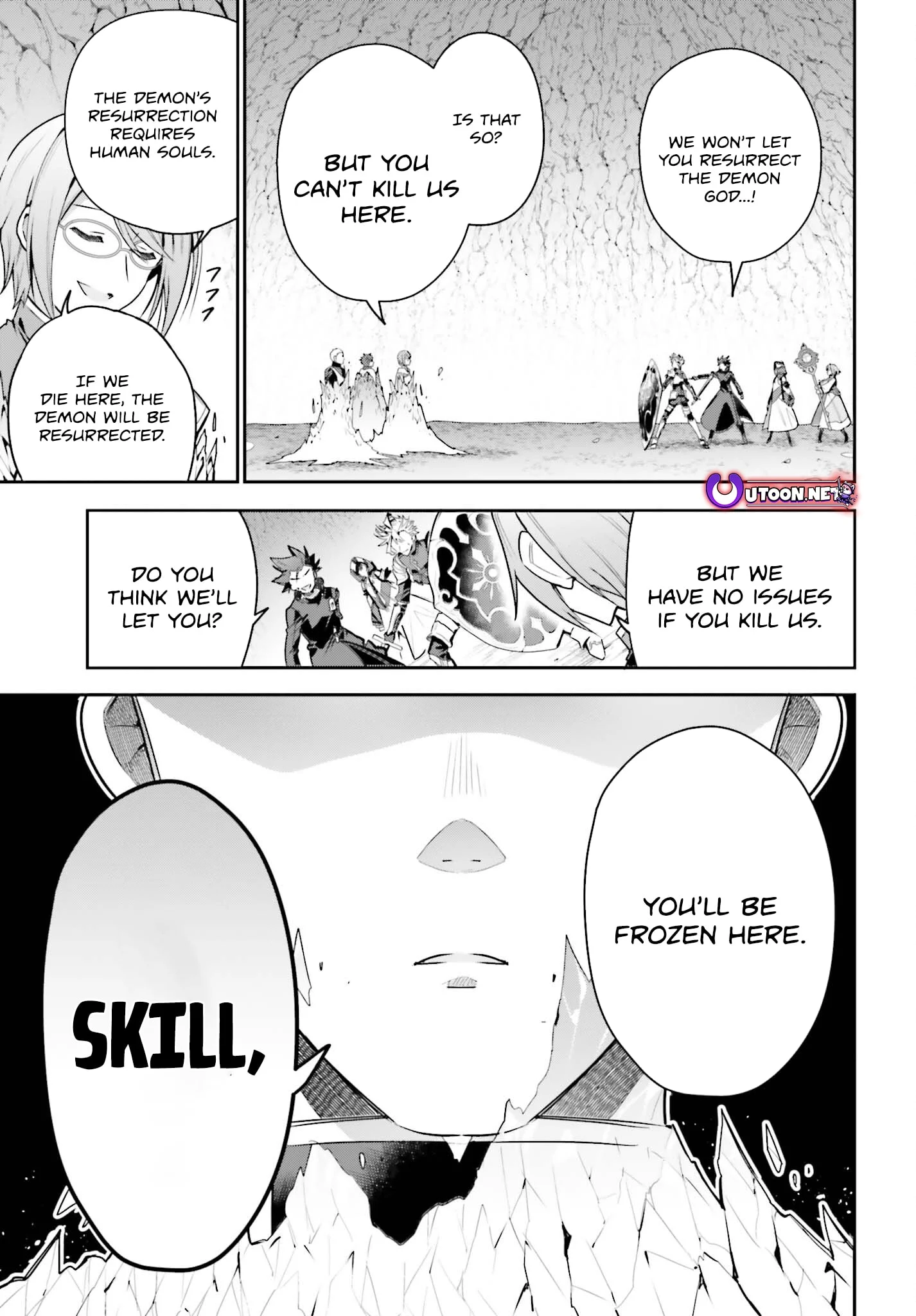 I’m the guild receptionist, but since I don’t want to work overtime, I think I’ll just solo the boss Chapter 34 - page 9