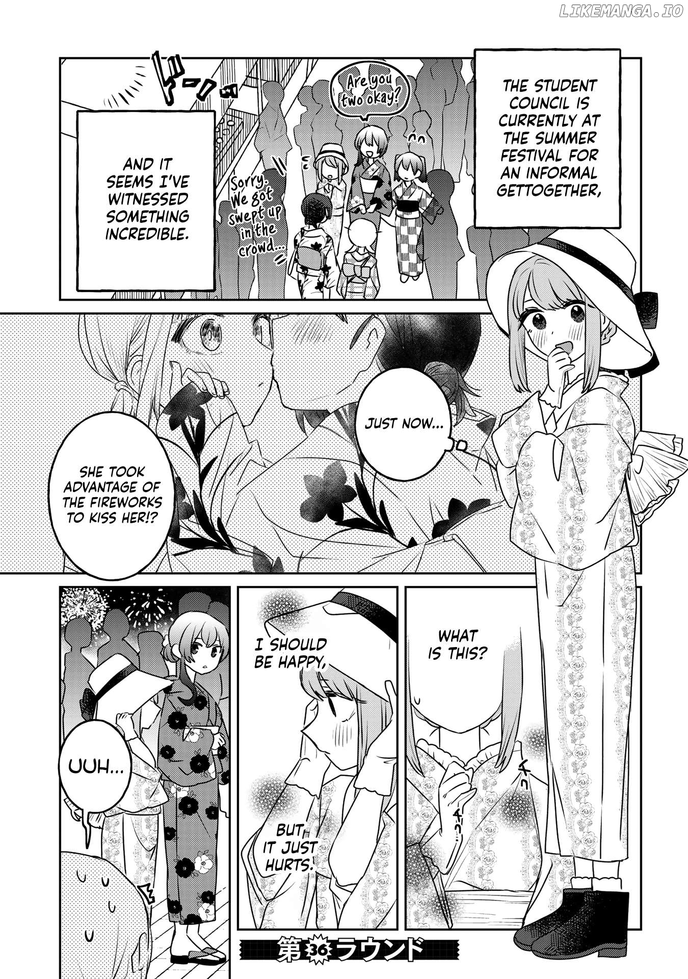 The Big Stepsis Who Wants To Be A Big Sister Vs. The Little Stepsis Who Wants To Be Yuri Chapter 36 - page 1