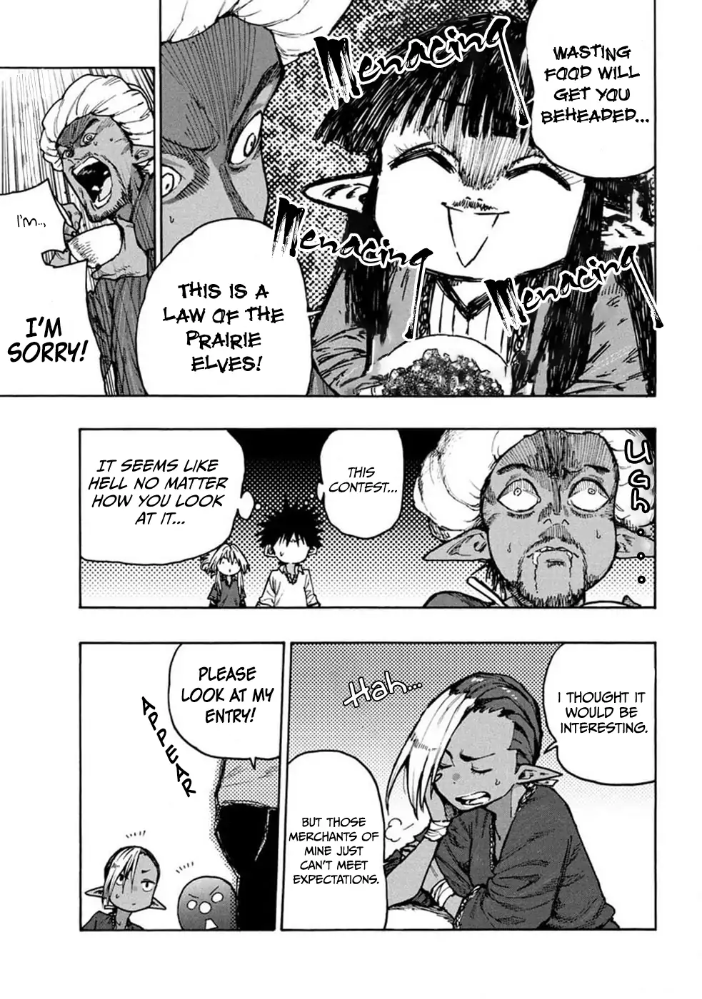 Mazumeshi Elf to Youbokugurashi Chapter 71 - page 9