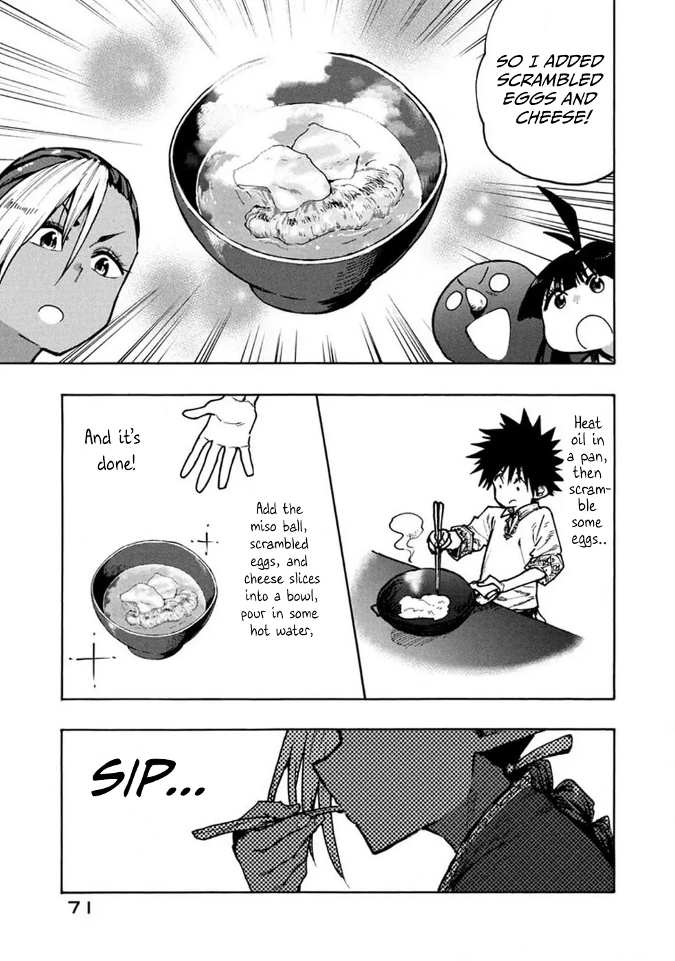Mazumeshi Elf to Youbokugurashi Chapter 71 - page 15