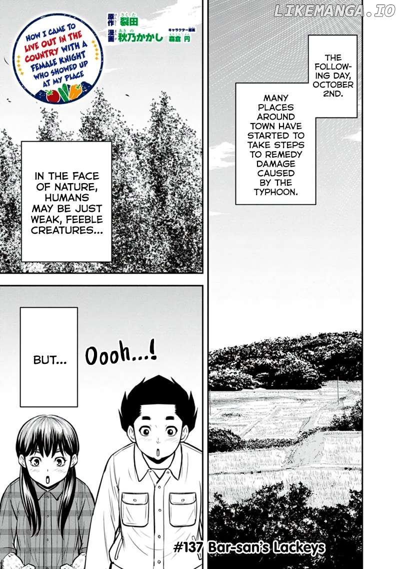 Regarding That We Decided to Live in the Countryside With The Female Knight Who Came to Us Chapter 137 - page 1