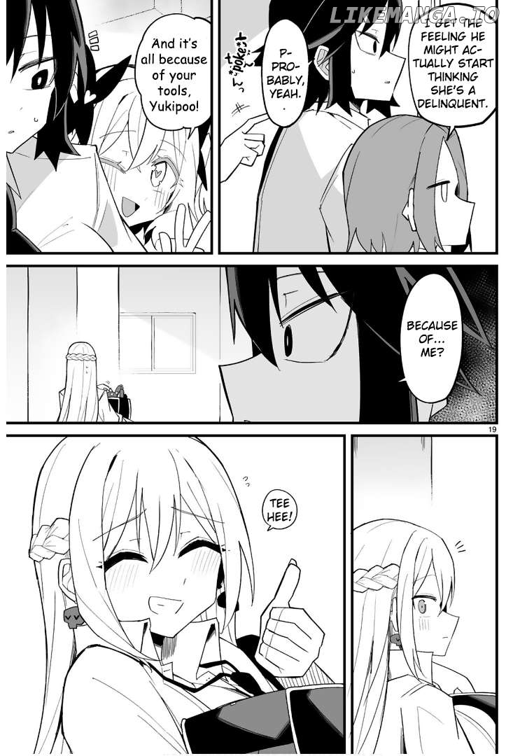 Iinchou Desu Ga Furyou Ni Naru Hodo Koi Shitemasu! Chapter 8 - page 19
