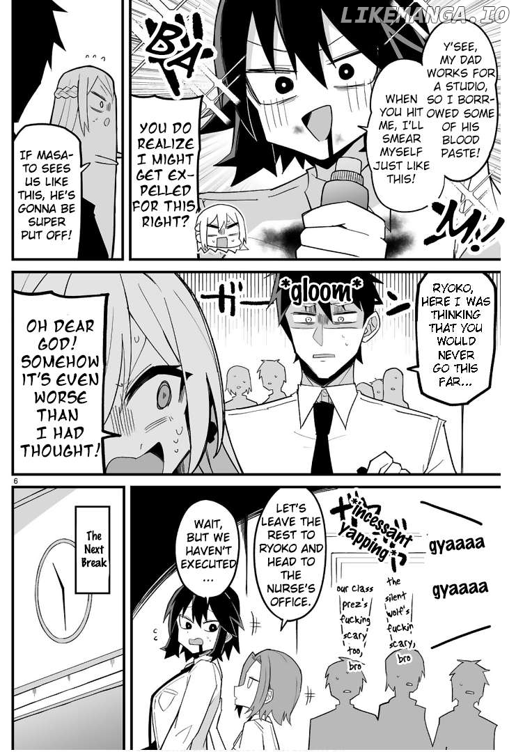 Iinchou Desu Ga Furyou Ni Naru Hodo Koi Shitemasu! Chapter 8 - page 6