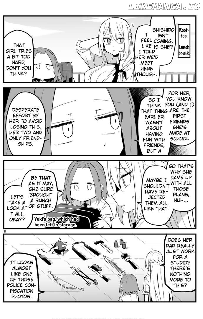 Iinchou Desu Ga Furyou Ni Naru Hodo Koi Shitemasu! Chapter 8 - page 8