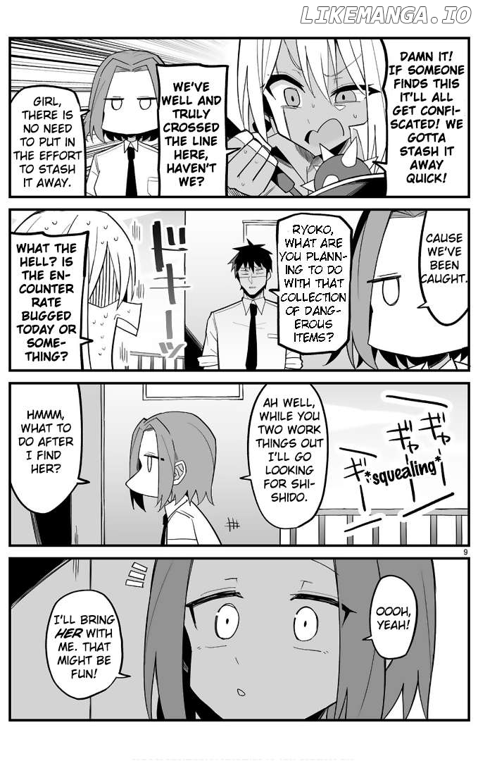 Iinchou Desu Ga Furyou Ni Naru Hodo Koi Shitemasu! Chapter 8 - page 9