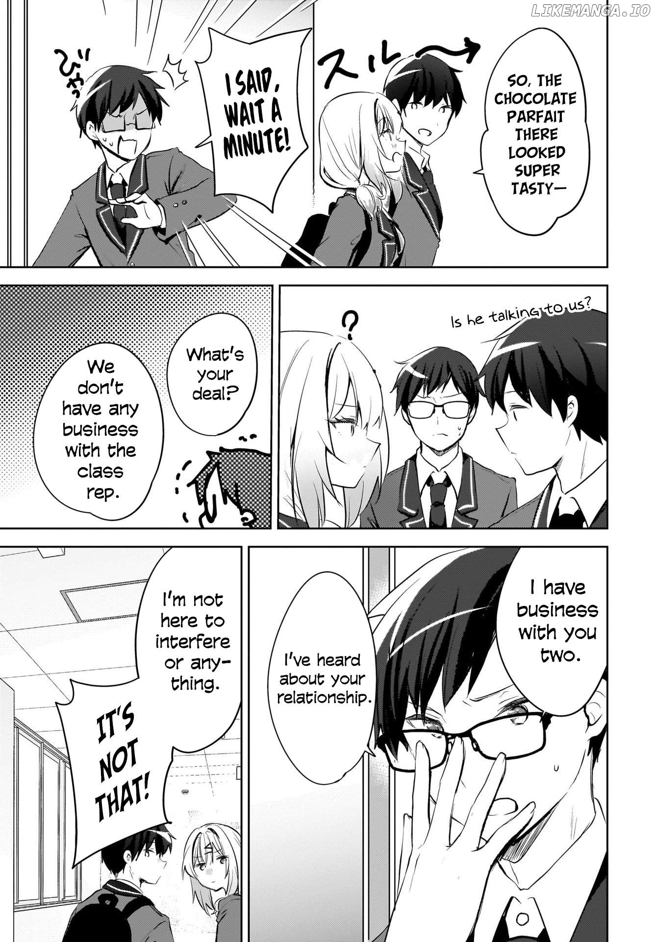 The Gal Sitting Behind Me Likes Me -Maybe I'm Screwed Already- Chapter 13 - page 6