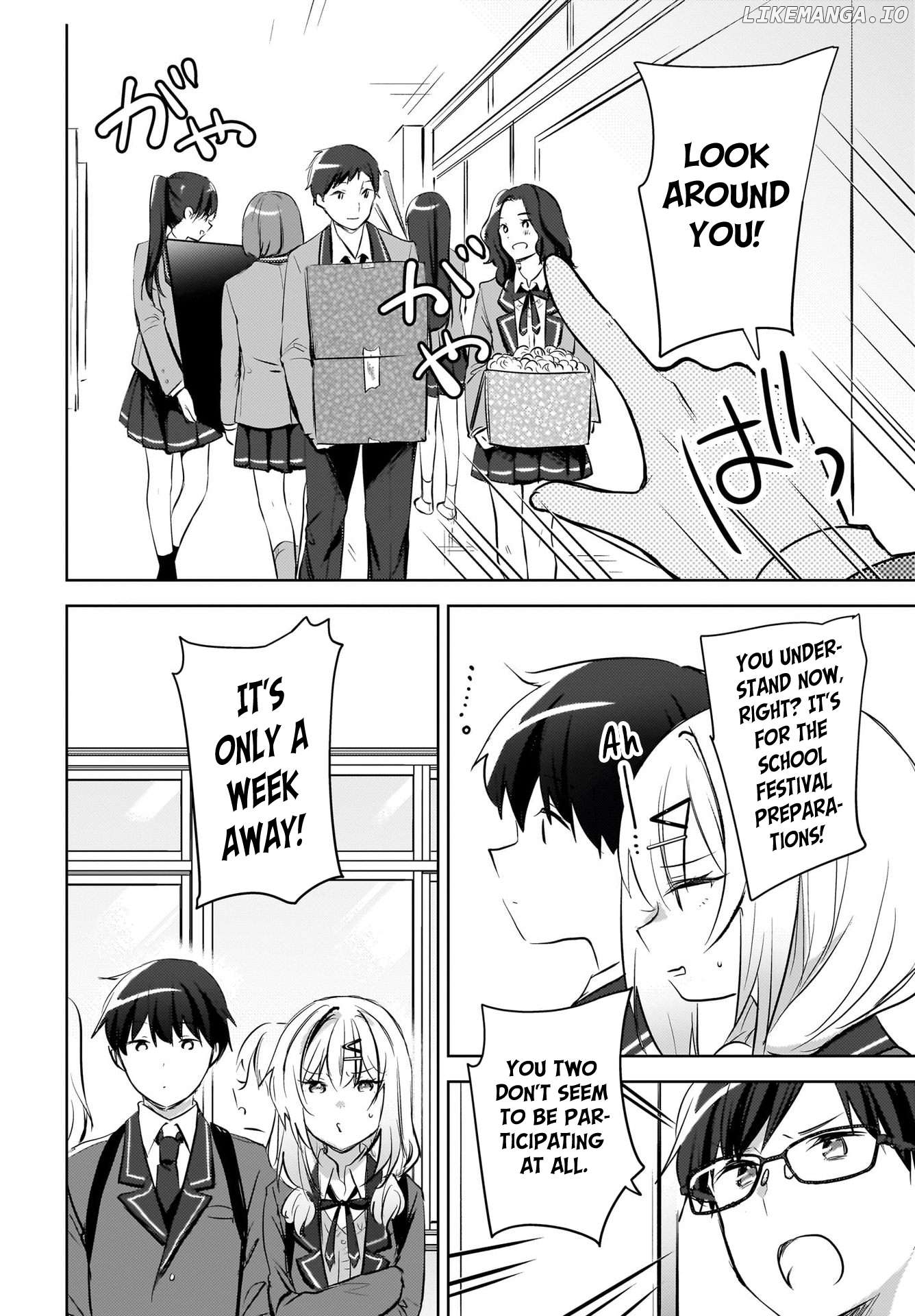 The Gal Sitting Behind Me Likes Me -Maybe I'm Screwed Already- Chapter 13 - page 7