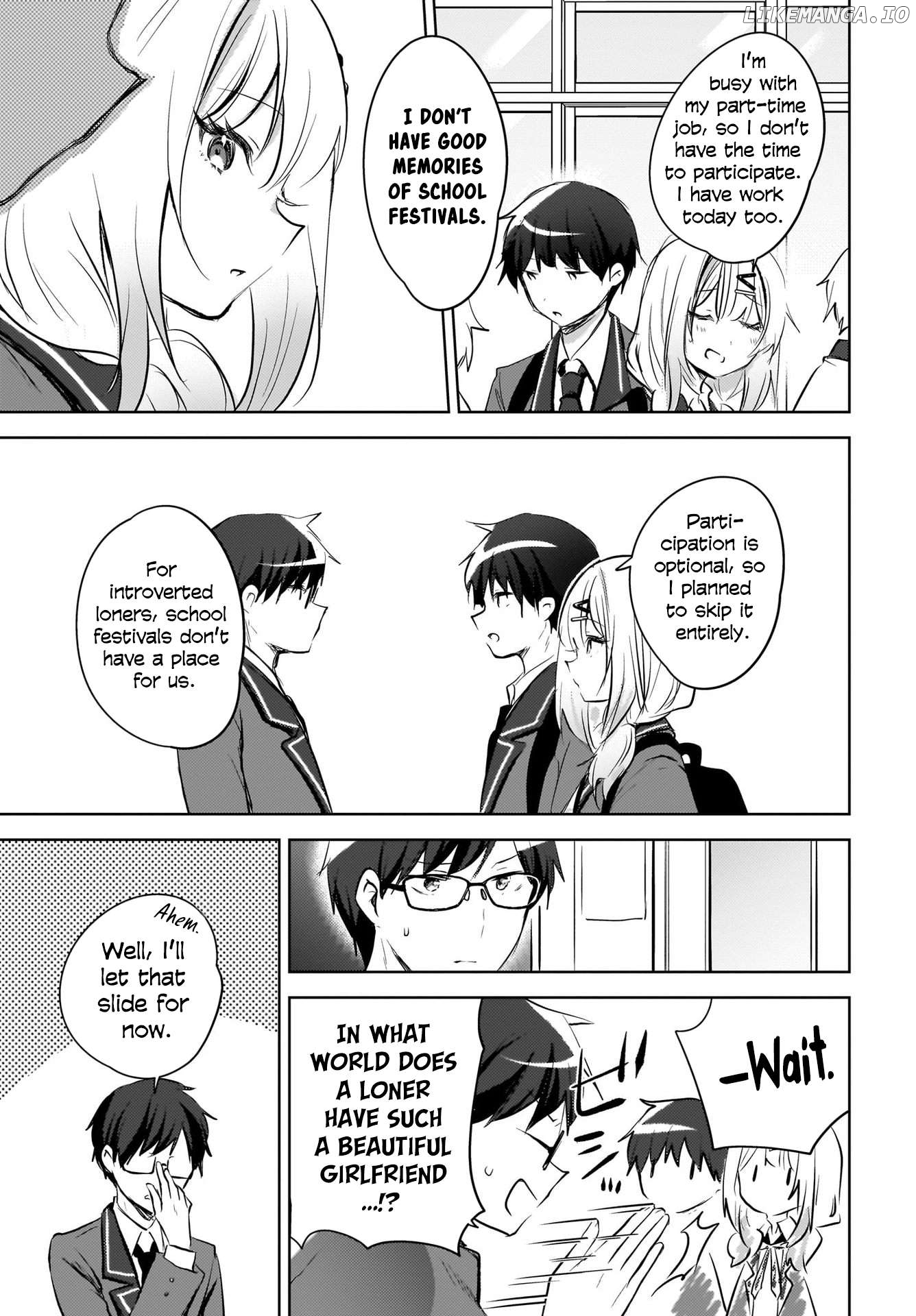 The Gal Sitting Behind Me Likes Me -Maybe I'm Screwed Already- Chapter 13 - page 8