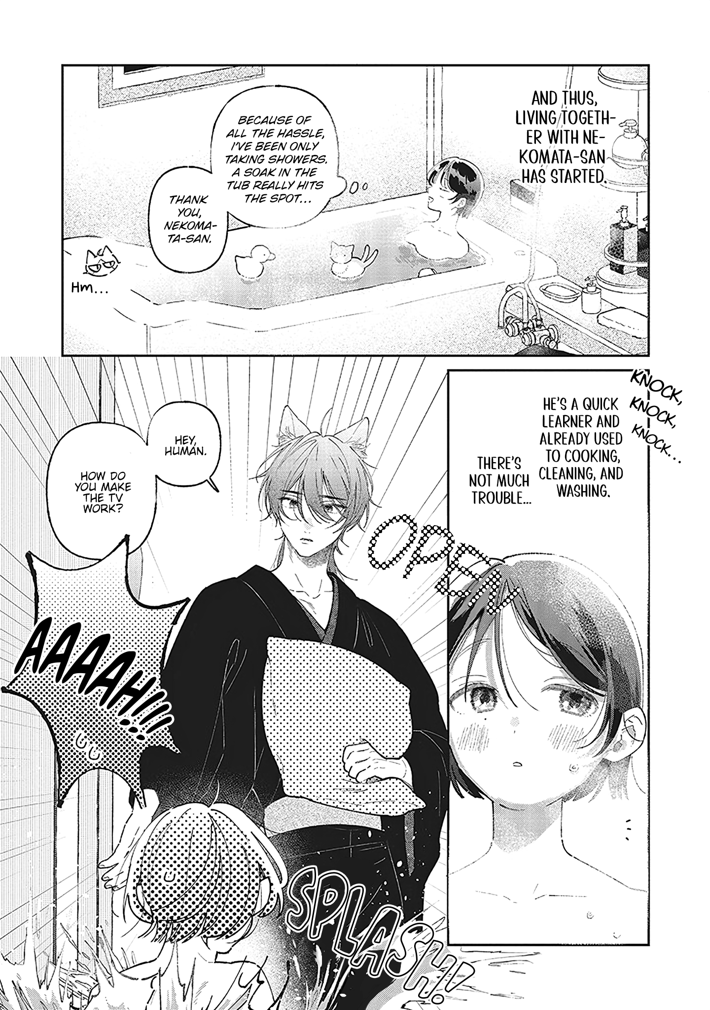 Clumsy Love With Nekomata-San Chapter 3 - page 7