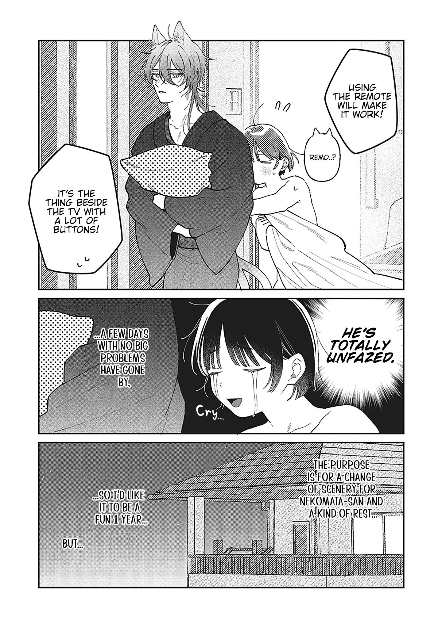 Clumsy Love With Nekomata-San Chapter 3 - page 8