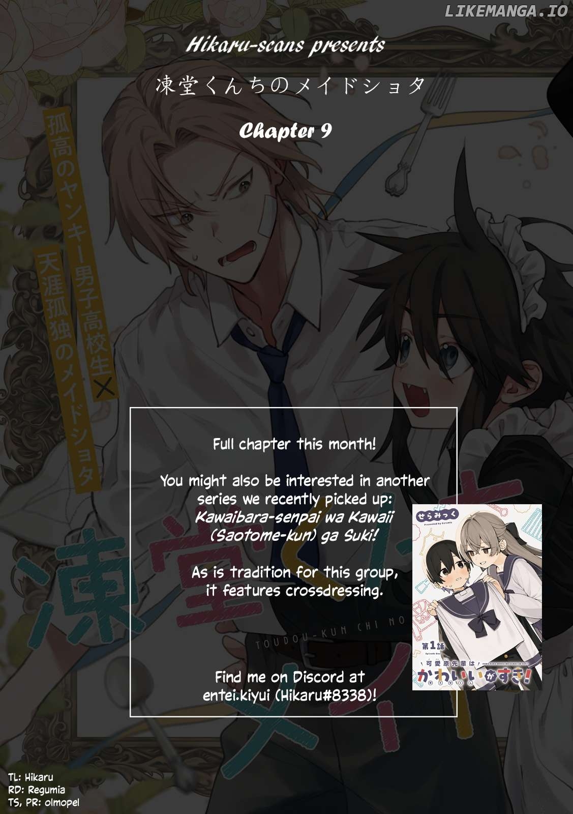 Toudou-Kun Chi No Maid Shota Chapter 9 - page 18