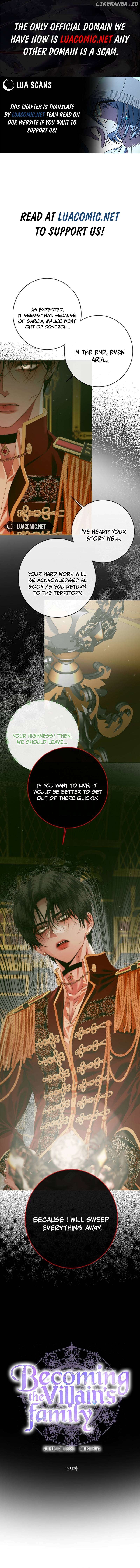 The Siren: Becoming the Villain's Family Chapter 129 - page 1
