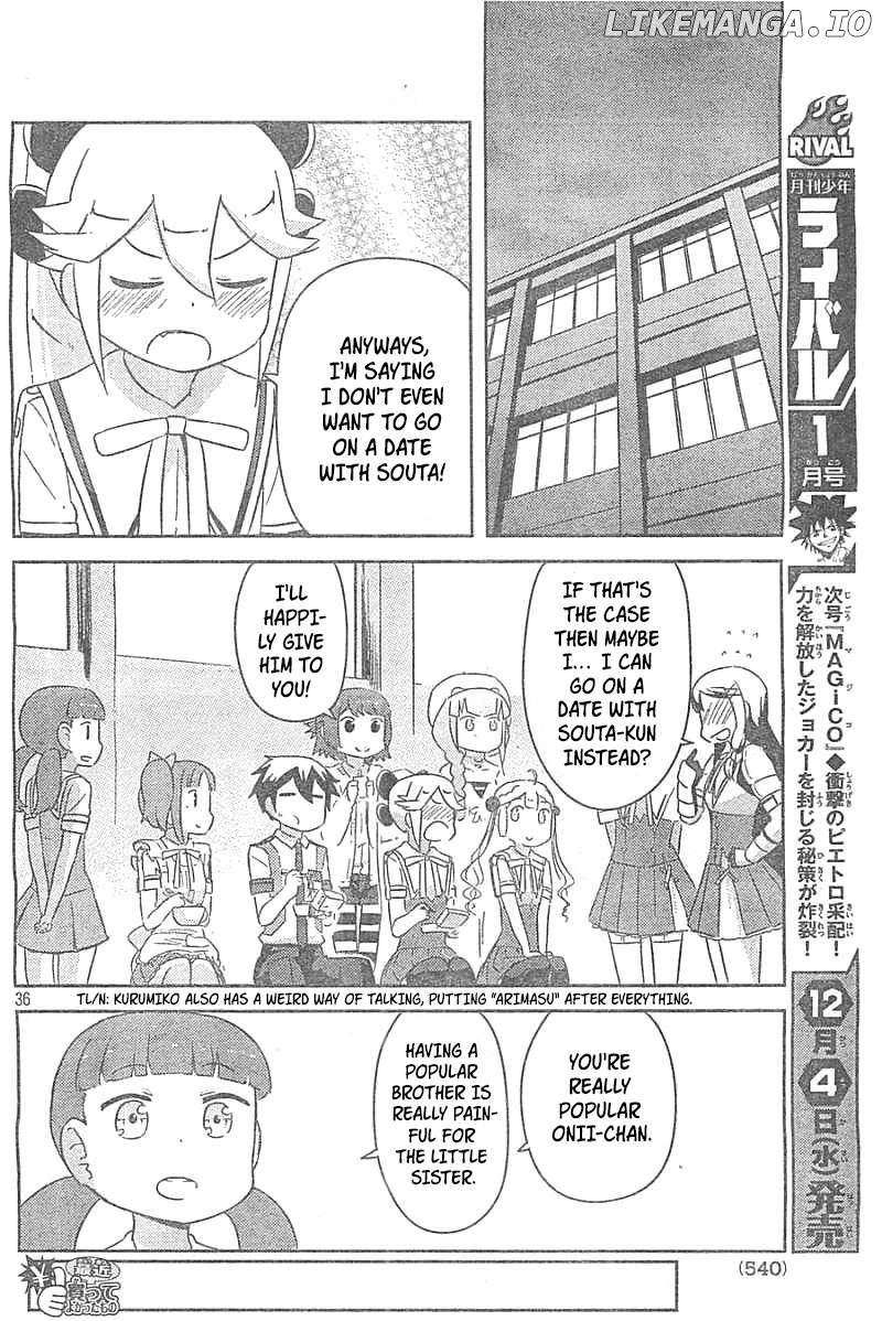 Kanojo ga Flag o Oraretara Chapter 26 - page 35