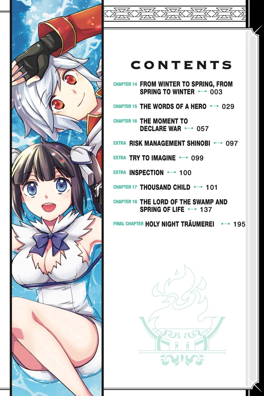 Is It Wrong to Try to Pick Up Girls in a Dungeon - Memoria Freese Chapter 14 - page 3