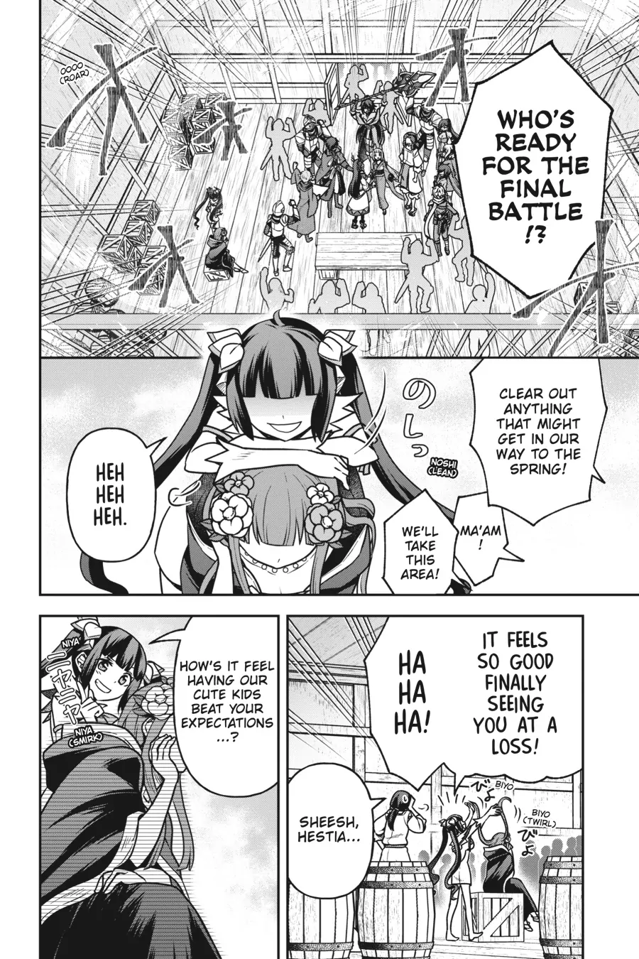 Is It Wrong to Try to Pick Up Girls in a Dungeon - Memoria Freese Chapter 16 - page 38