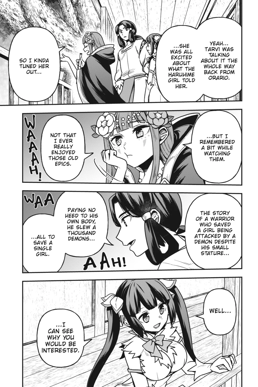 Is It Wrong to Try to Pick Up Girls in a Dungeon - Memoria Freese Chapter 17 - page 21