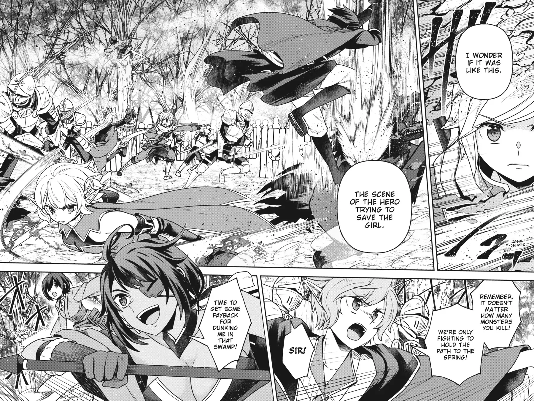 Is It Wrong to Try to Pick Up Girls in a Dungeon - Memoria Freese Chapter 17 - page 22