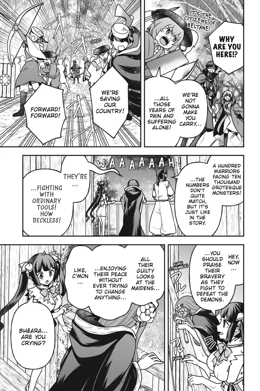 Is It Wrong to Try to Pick Up Girls in a Dungeon - Memoria Freese Chapter 17 - page 28