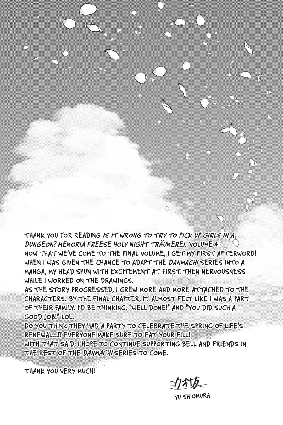 Is It Wrong to Try to Pick Up Girls in a Dungeon - Memoria Freese Chapter 19 - page 15