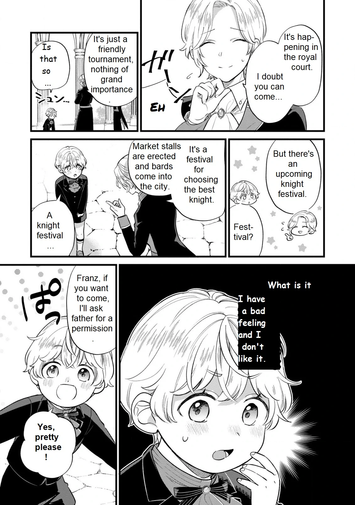 The Duke's Beloved Third Son Aims to Escape as a Villain!? Chapter 13 - page 14