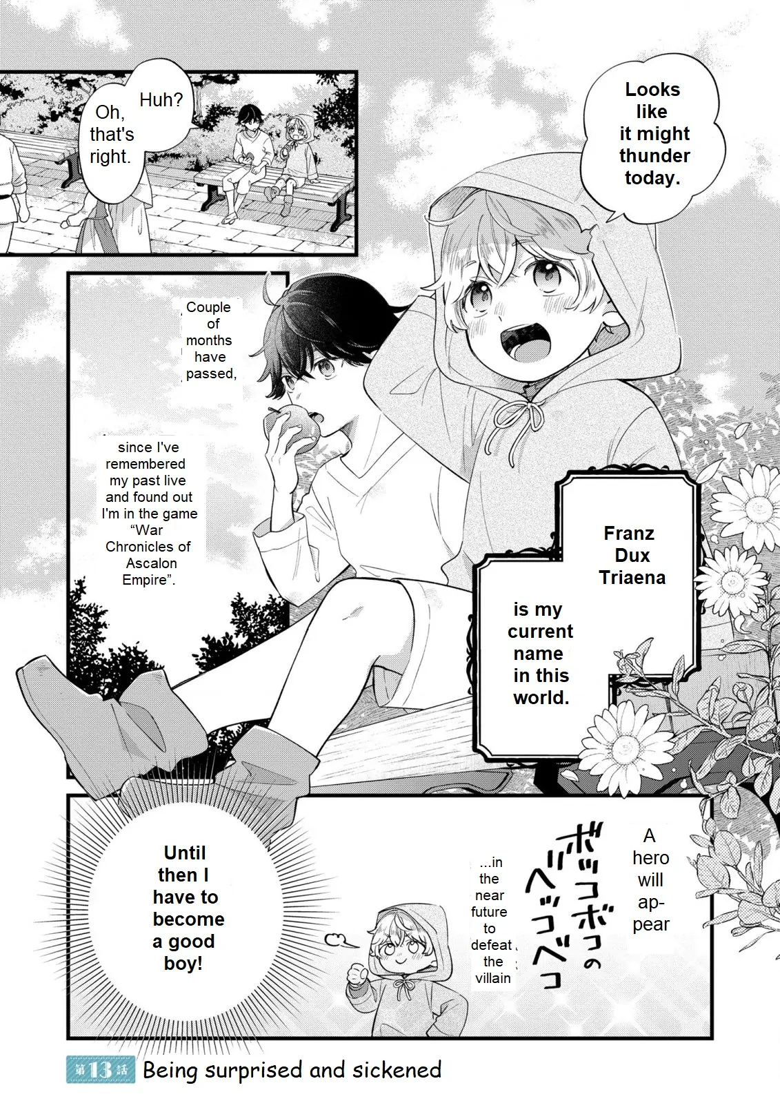 The Duke's Beloved Third Son Aims to Escape as a Villain!? Chapter 13 - page 4