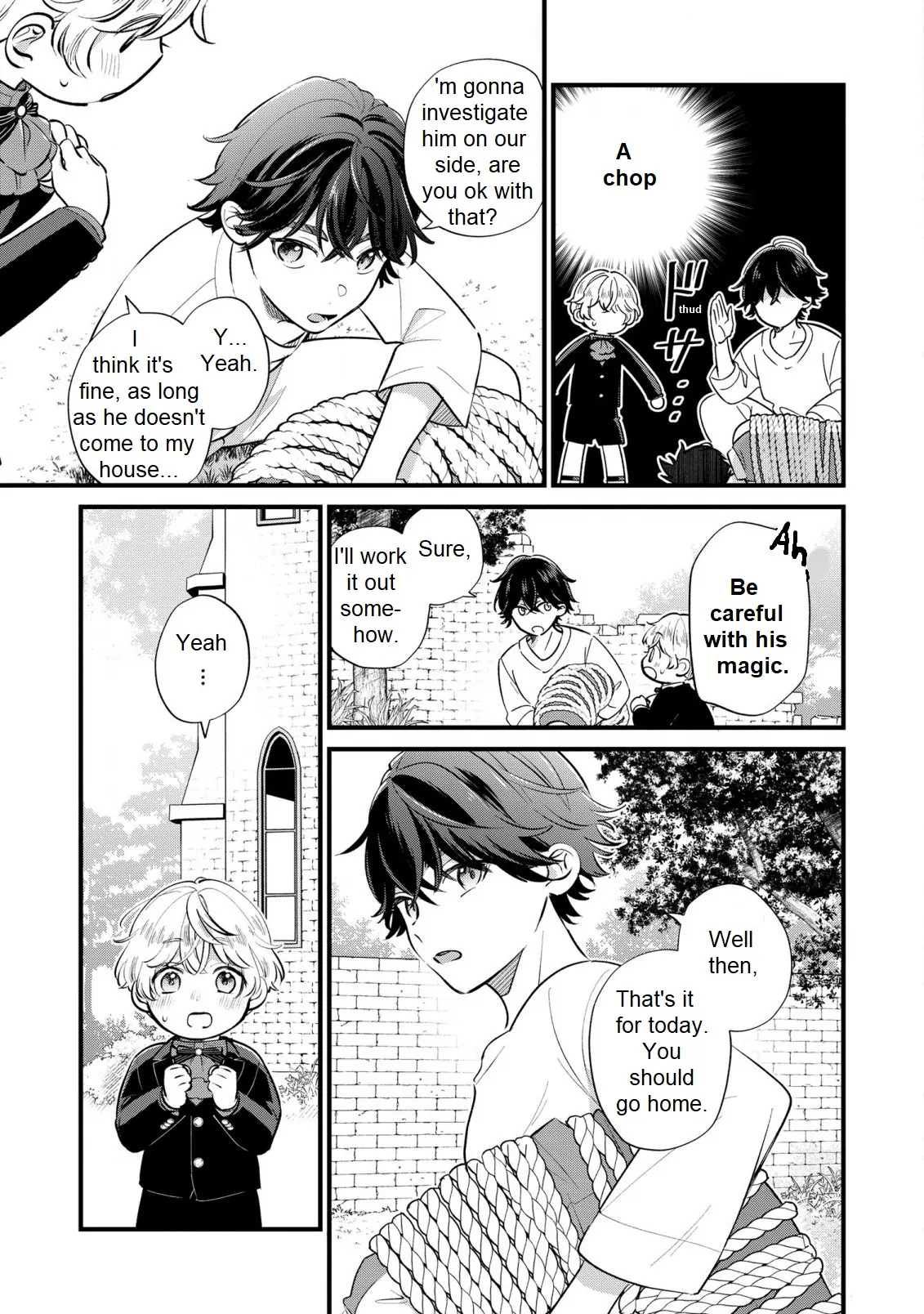 The Duke's Beloved Third Son Aims to Escape as a Villain!? Chapter 14 - page 14