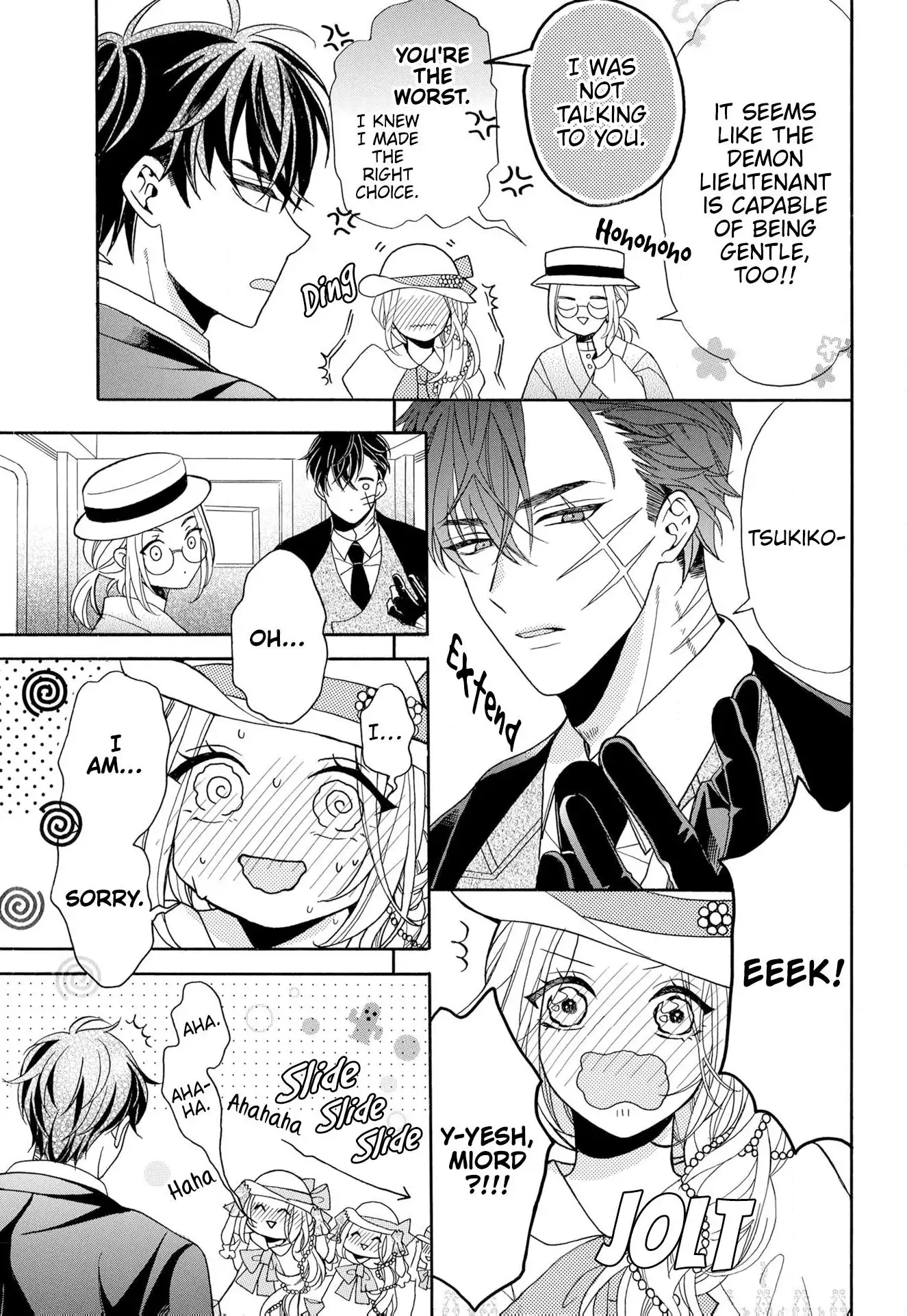 Kishin Kakka no Migawari Hanayome ~Yotsugi ga Dekitara Rien Desu~ Chapter 14 - page 9