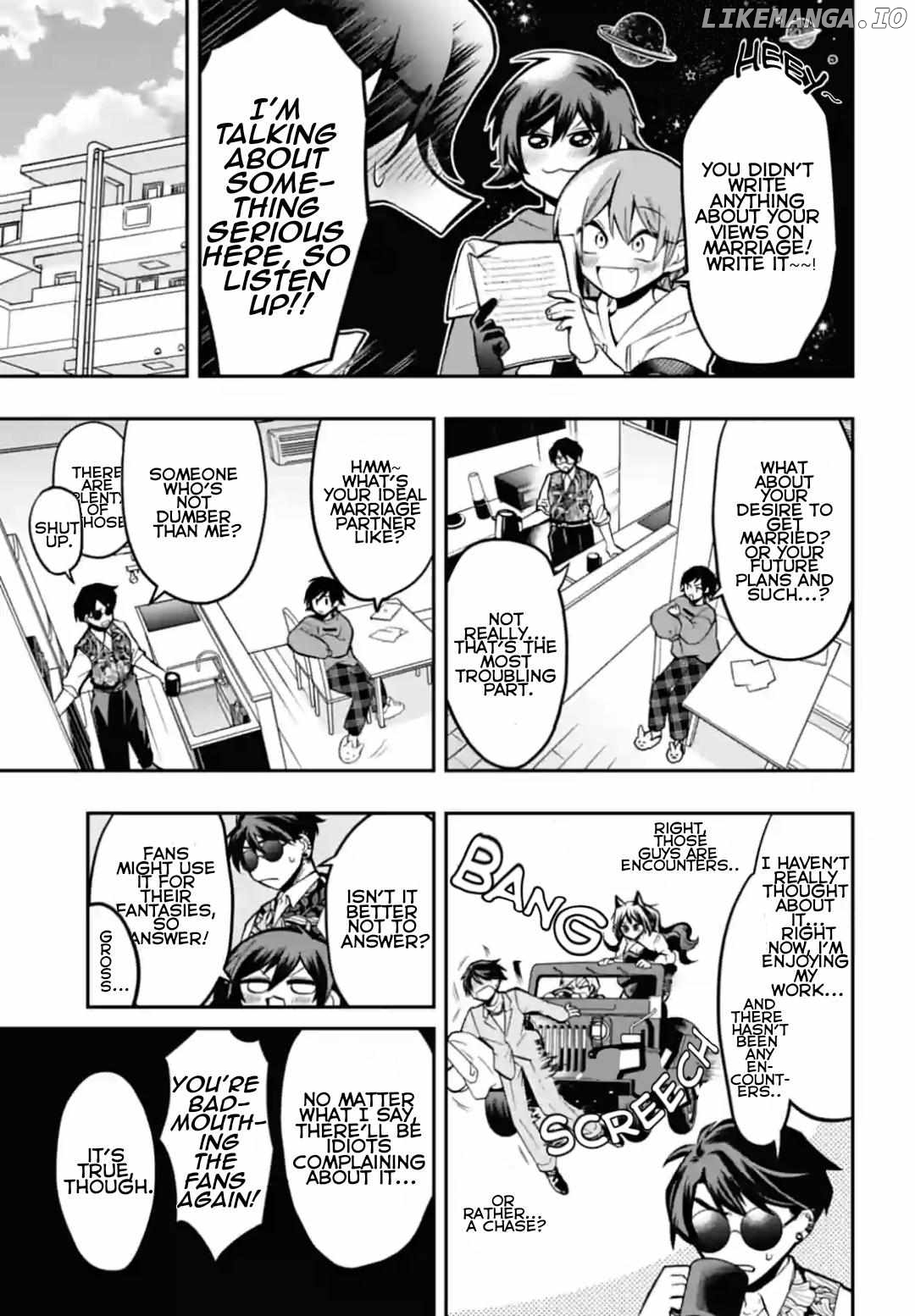 Gachi Koi Nenchakujuu: Net Haishinsha no Kanojo ni naritakute Chapter 58 - page 12