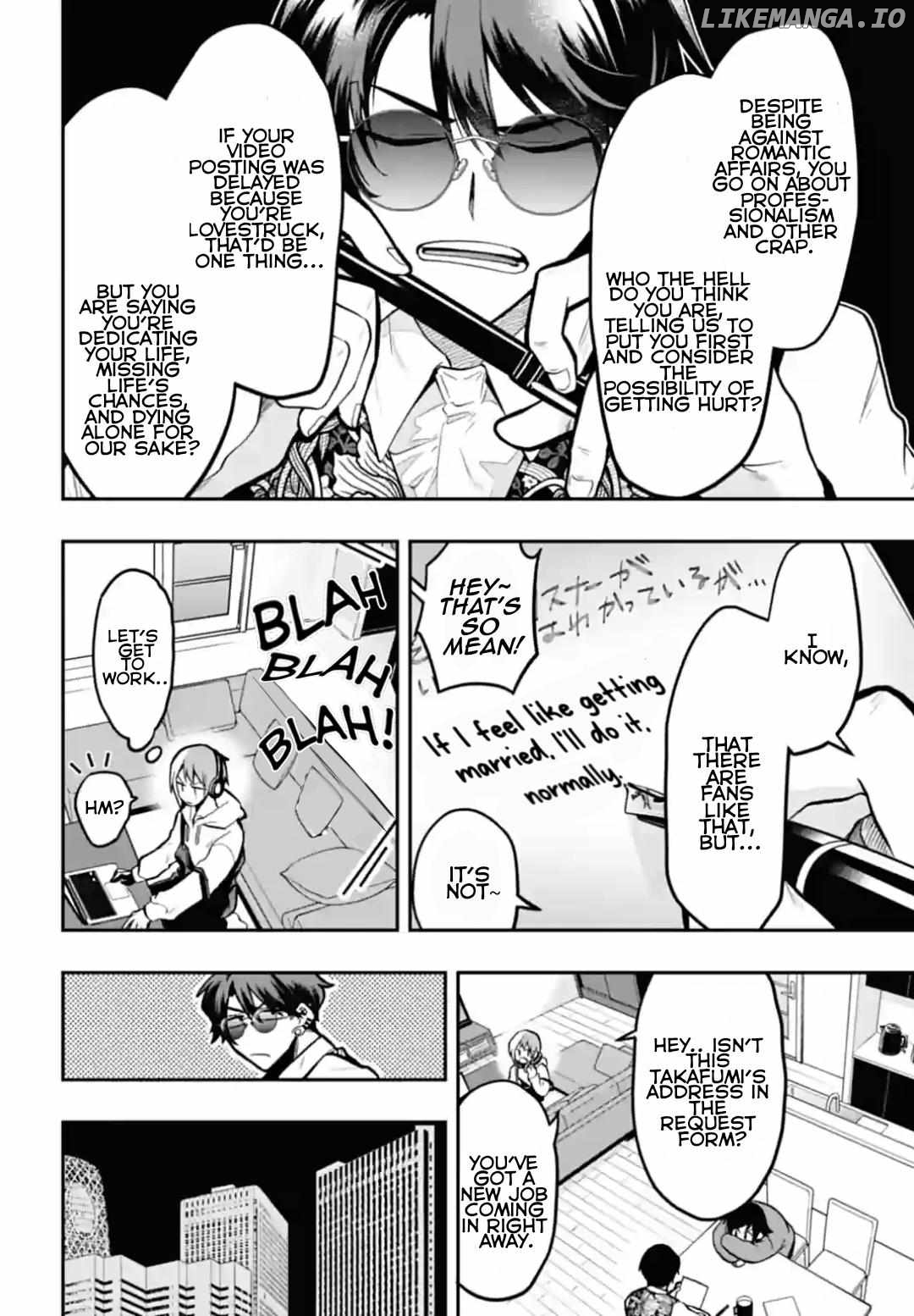 Gachi Koi Nenchakujuu: Net Haishinsha no Kanojo ni naritakute Chapter 58 - page 13