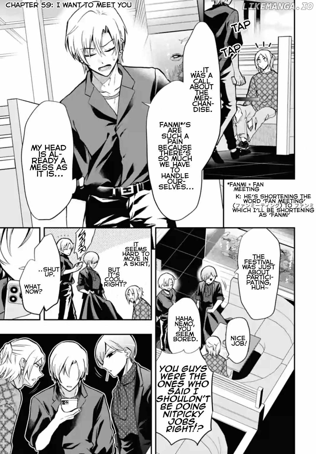 Gachi Koi Nenchakujuu: Net Haishinsha no Kanojo ni naritakute Chapter 59 - page 1