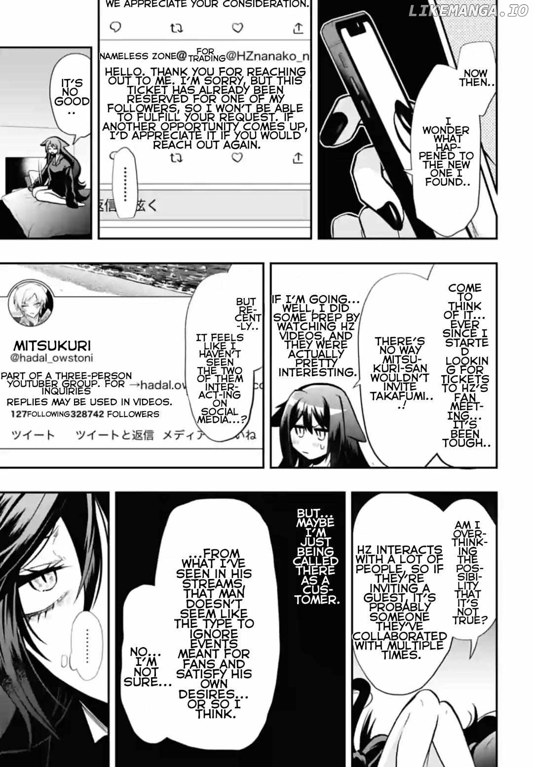 Gachi Koi Nenchakujuu: Net Haishinsha no Kanojo ni naritakute Chapter 59 - page 13