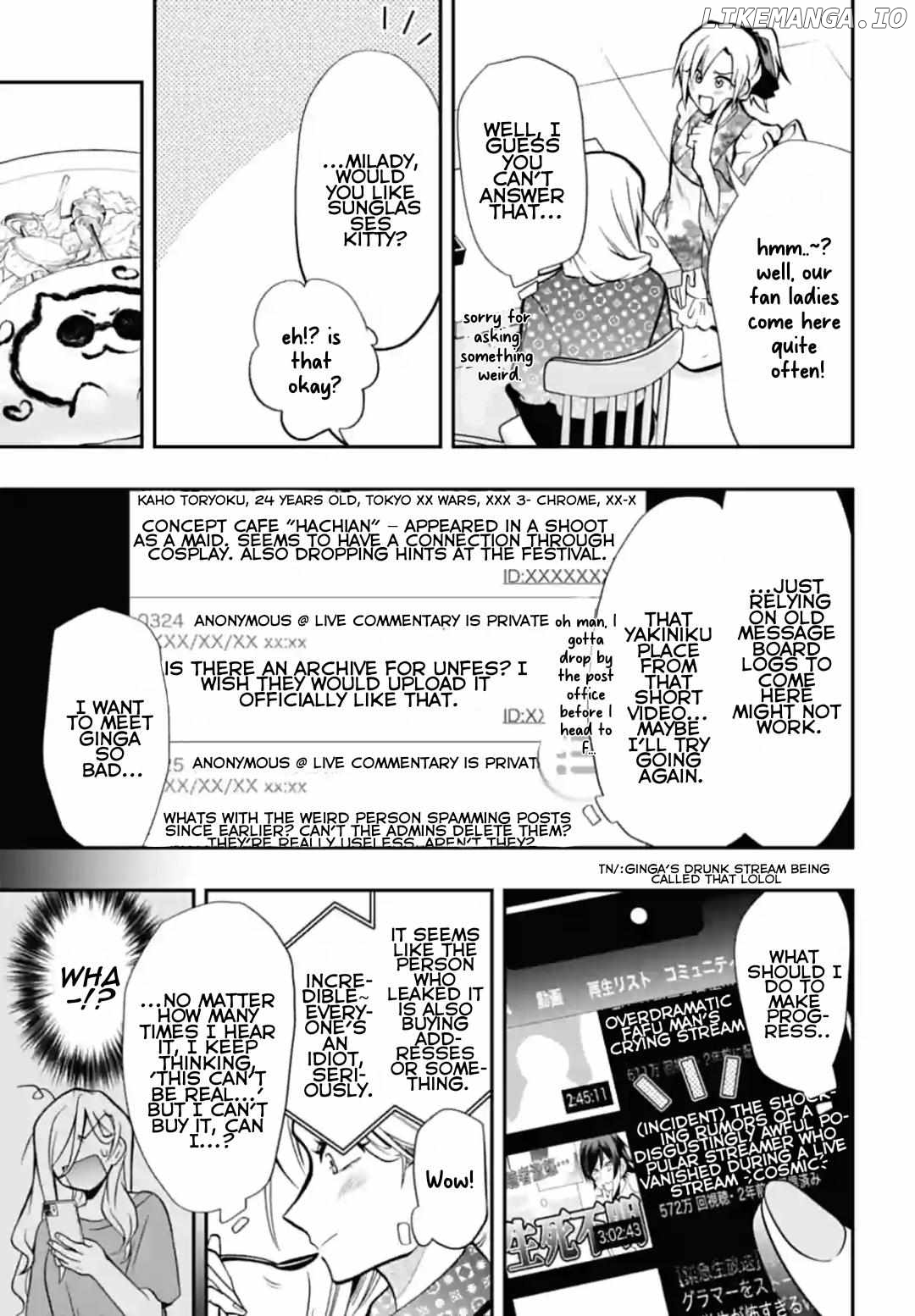 Gachi Koi Nenchakujuu: Net Haishinsha no Kanojo ni naritakute Chapter 59 - page 7