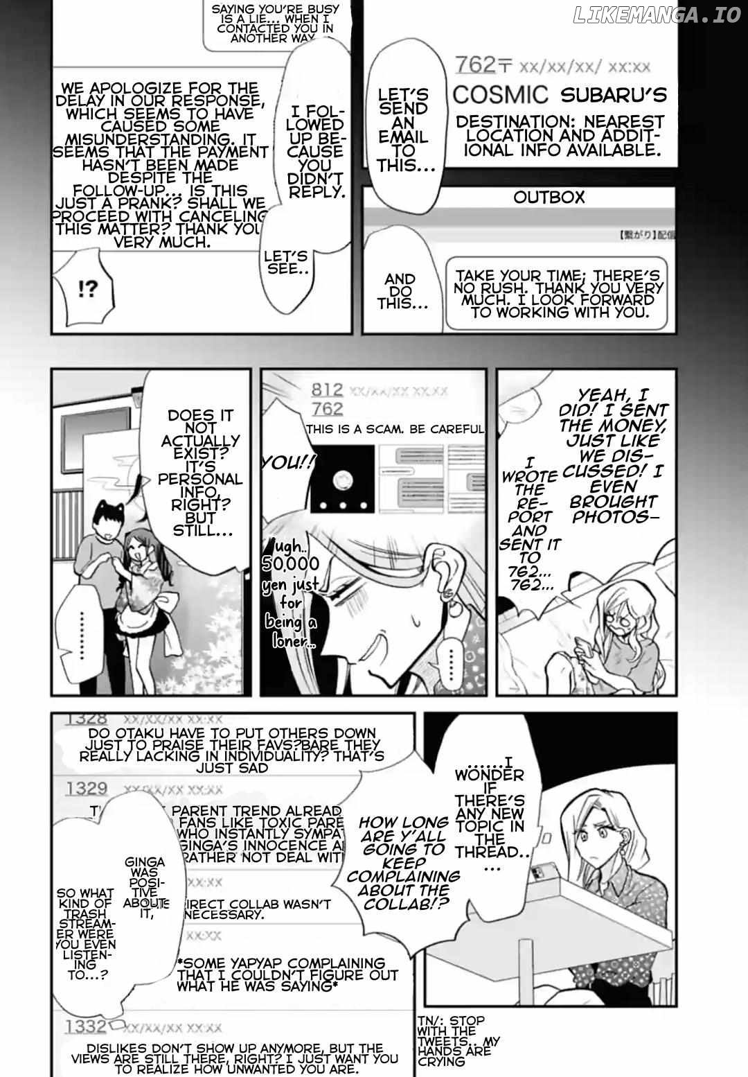 Gachi Koi Nenchakujuu: Net Haishinsha no Kanojo ni naritakute Chapter 59 - page 8