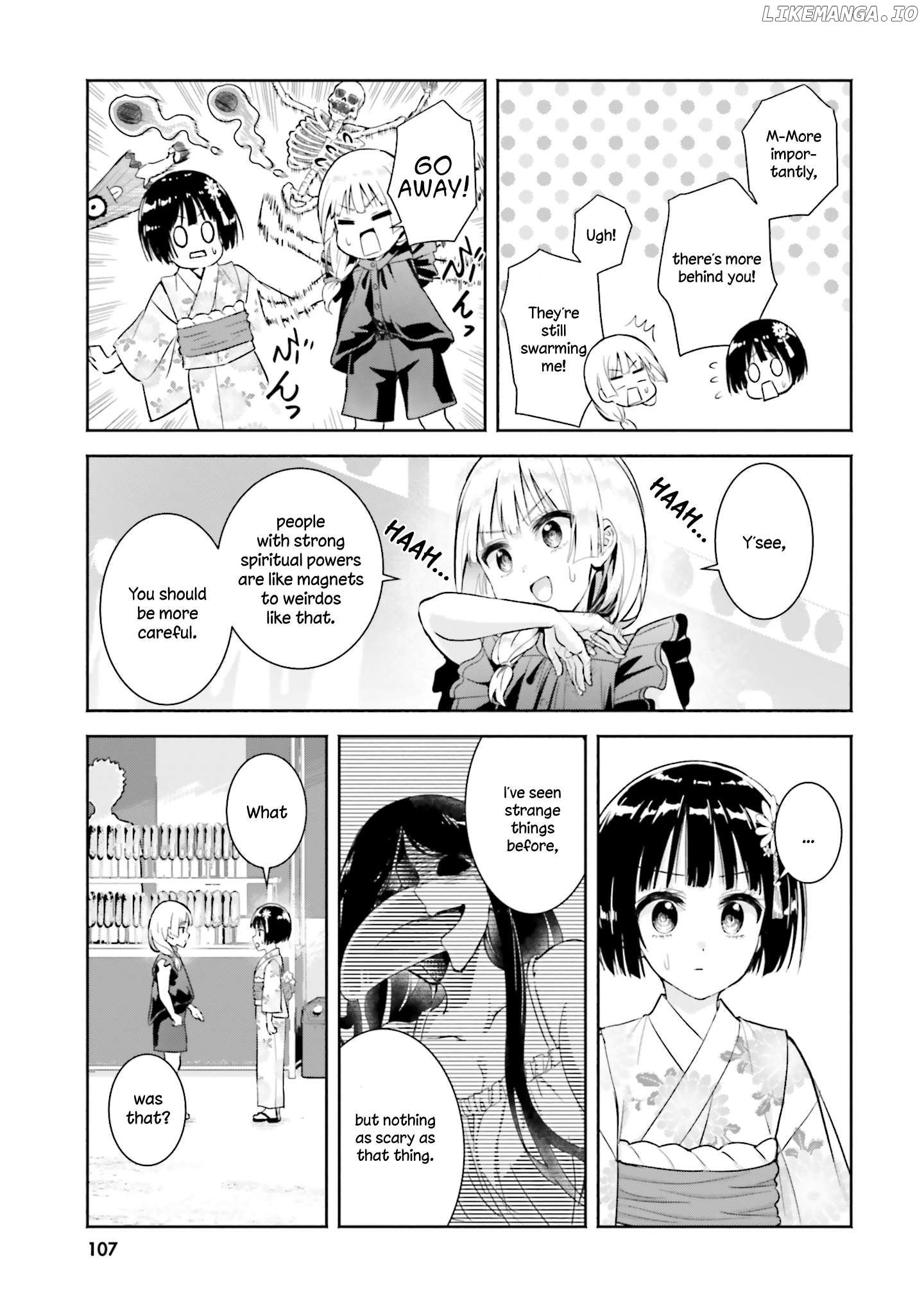 Okiku-San Wa Ichatsukitai Chapter 14 - page 9