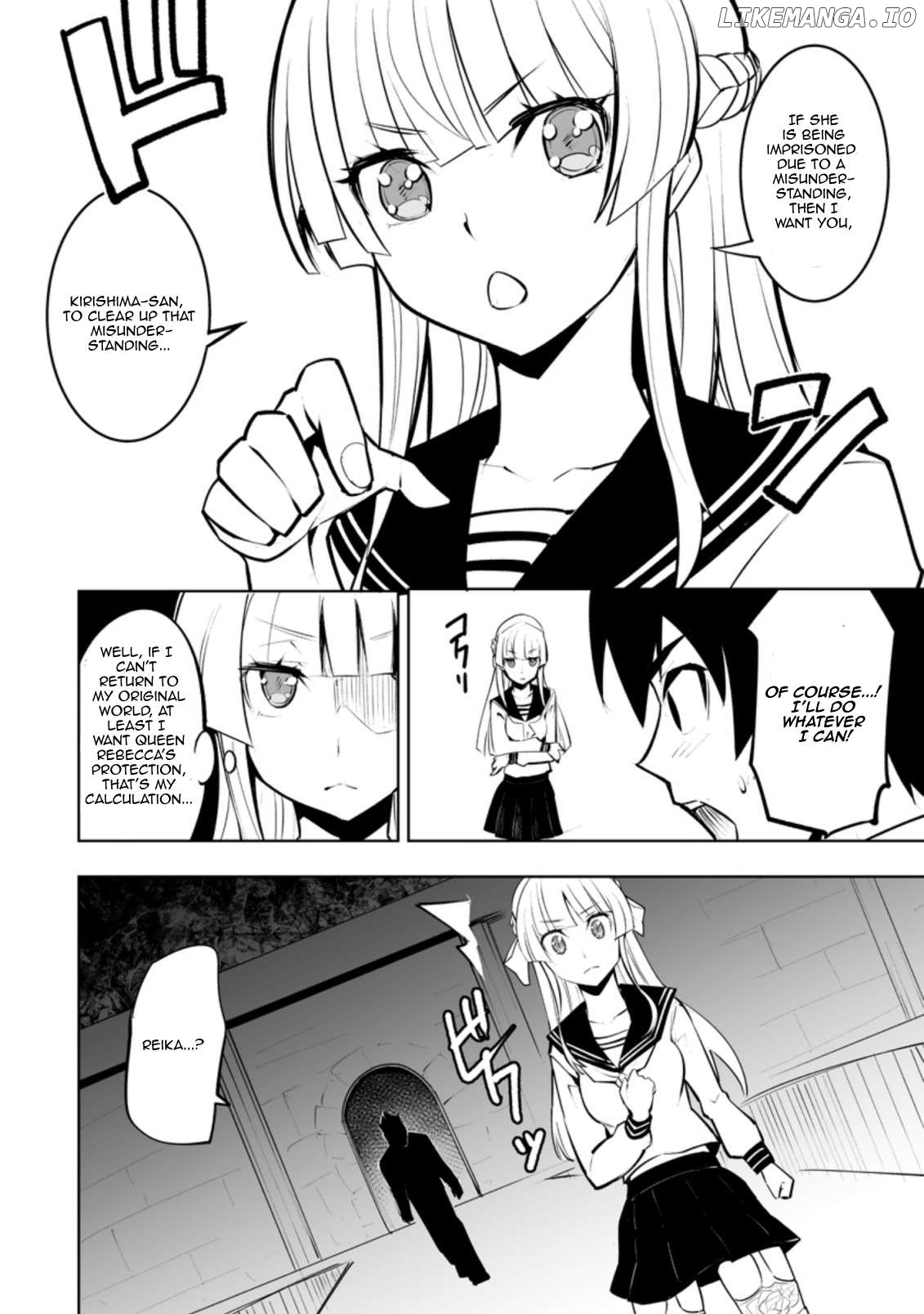 Class Teni de Ore dake Haburaretara, Doukyuu Harem Tsukuru Koto ni Shita Chapter 32.3 - page 2