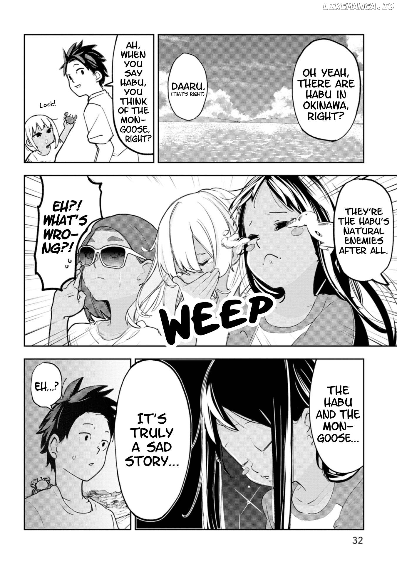 Okinawa de Suki ni Natta Ko ga Hougen Sugite Tsura Sugiru Chapter 22 - page 2