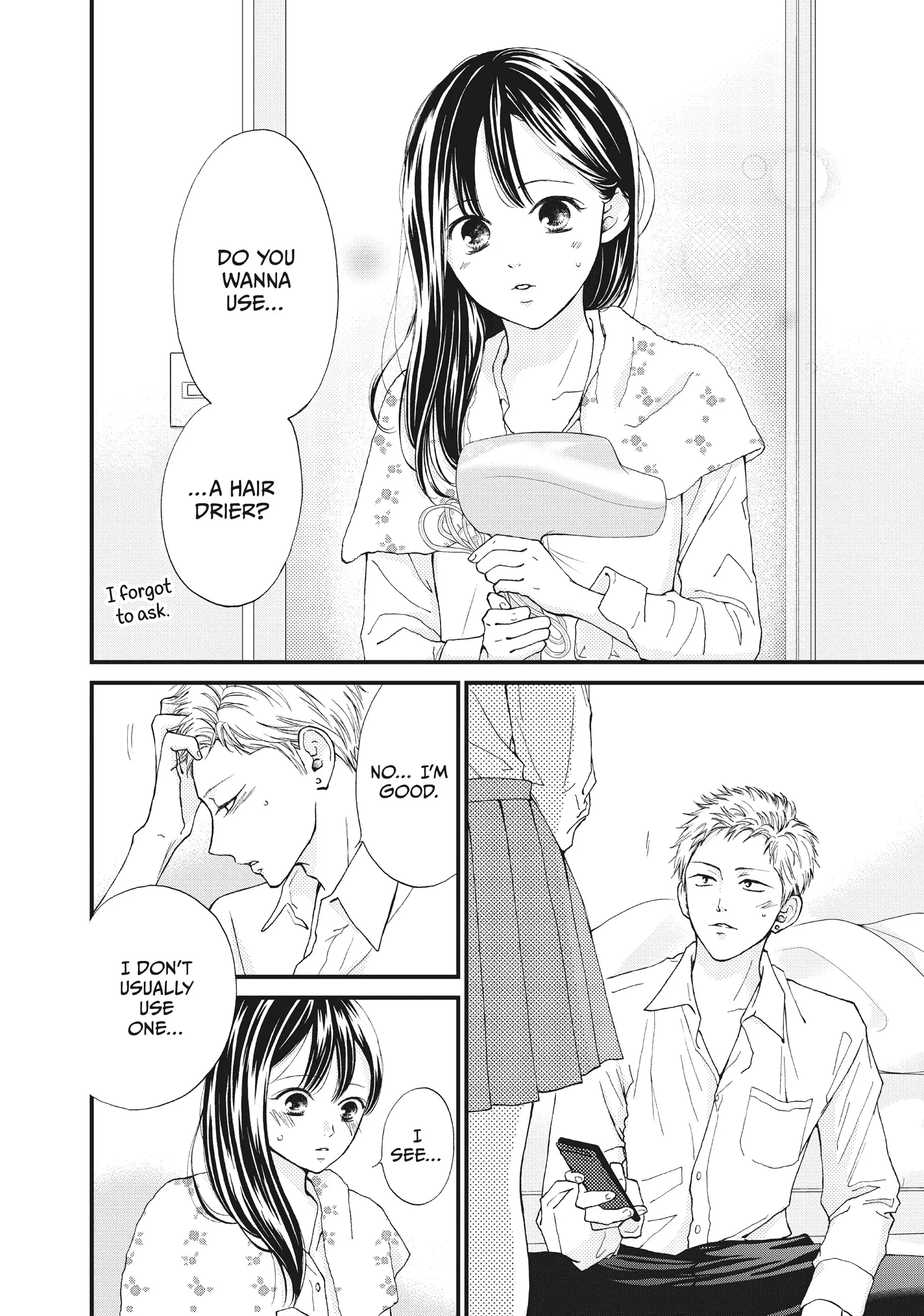 Yamaguchi-kun wa warukunai Chapter 34 - page 22