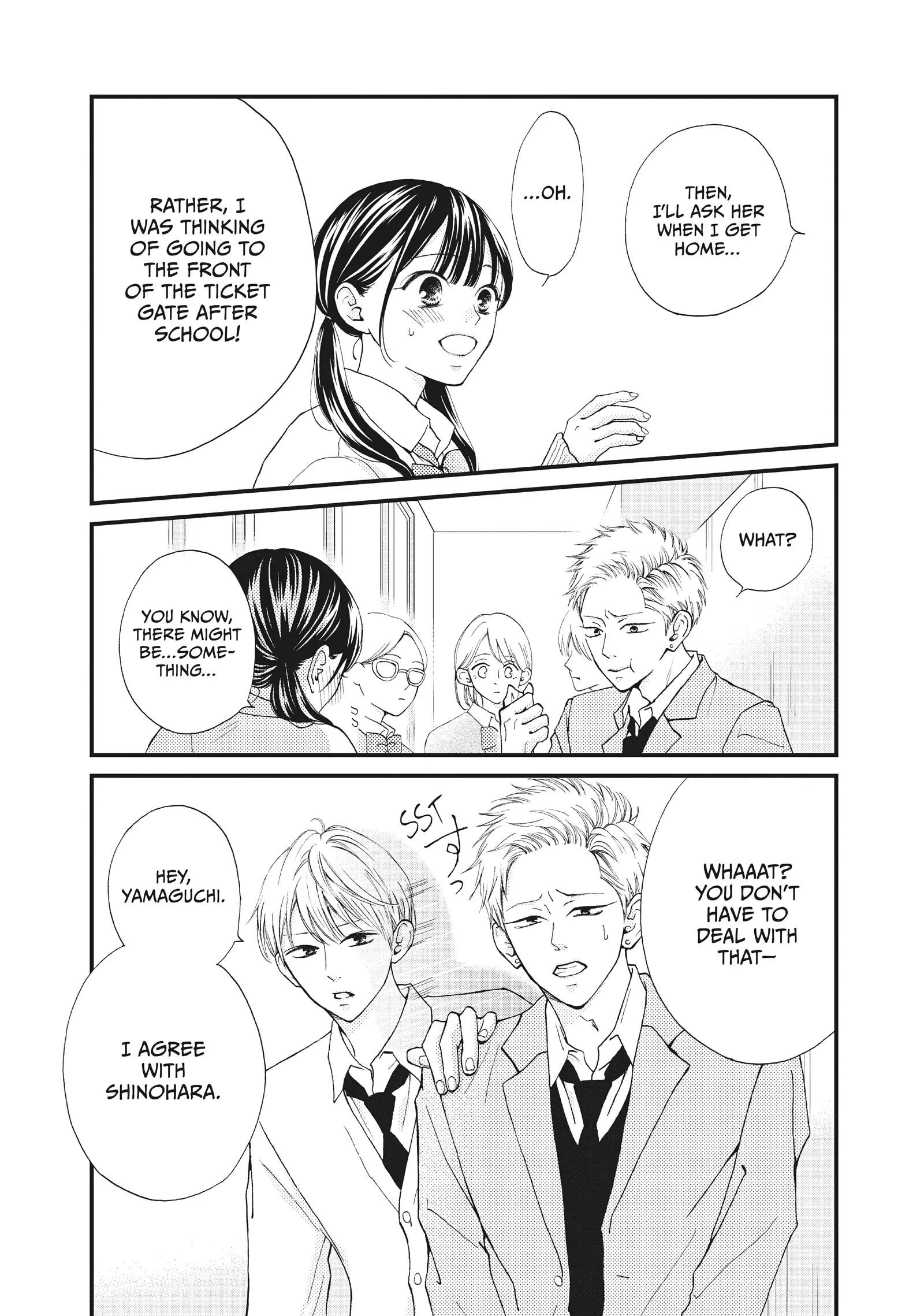 Yamaguchi-kun wa warukunai Chapter 36 - page 10