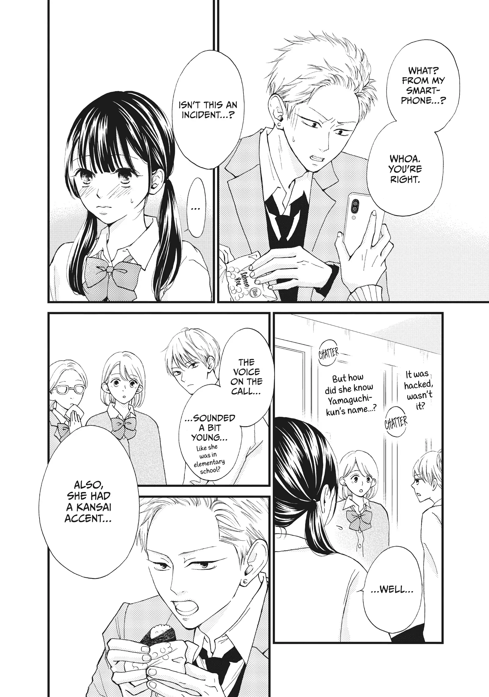 Yamaguchi-kun wa warukunai Chapter 36 - page 8