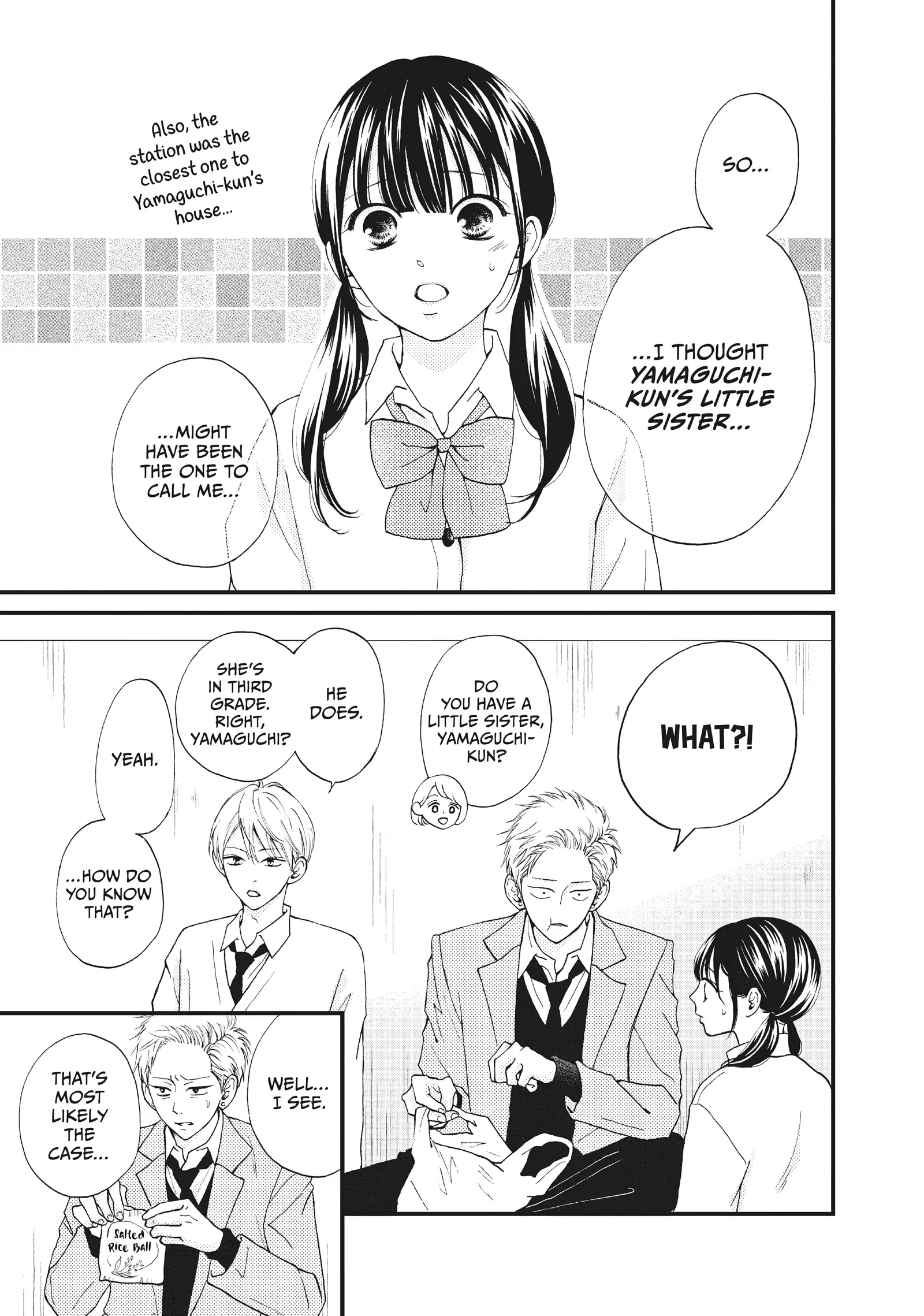 Yamaguchi-kun wa warukunai Chapter 36 - page 9