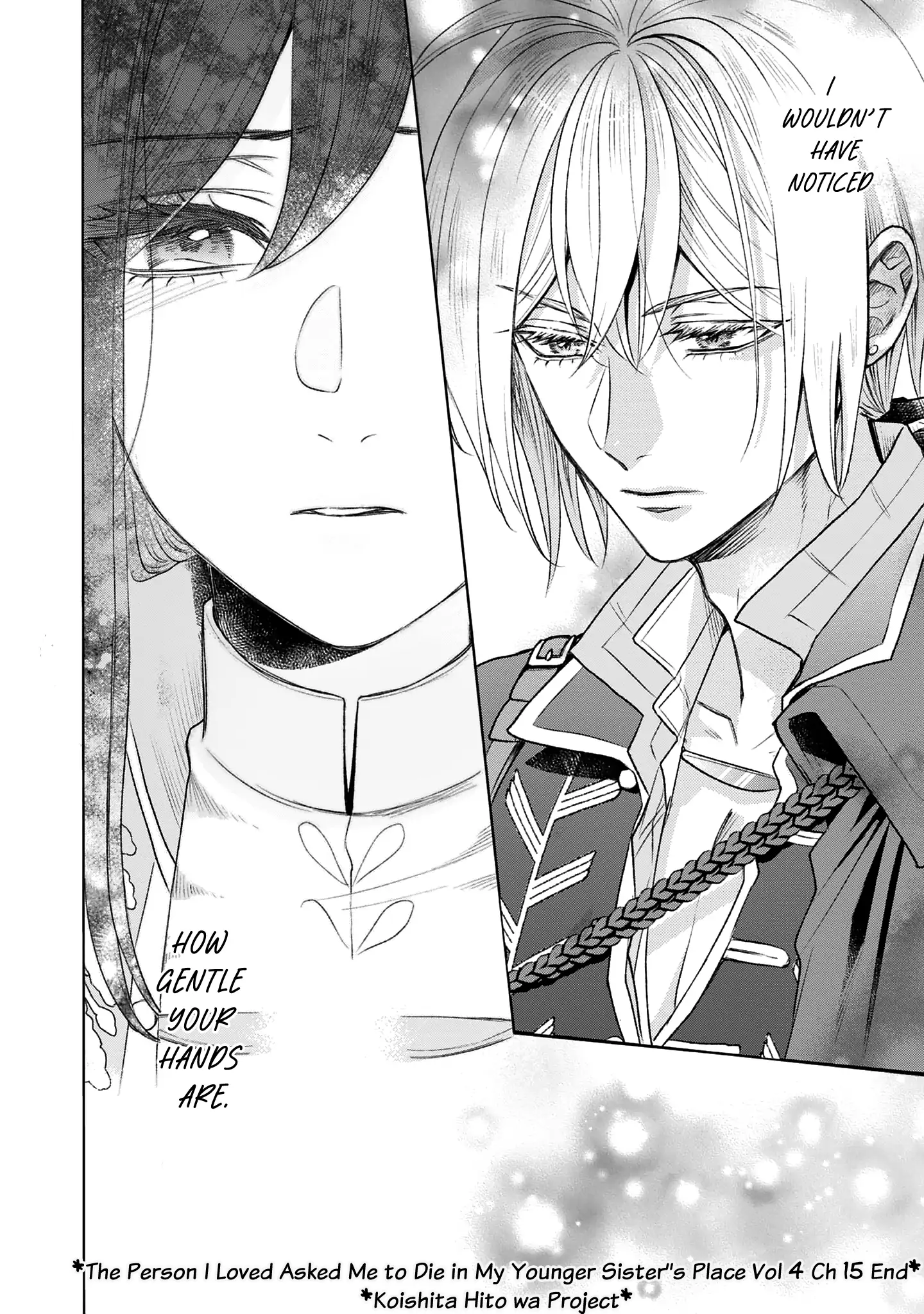 The Person I Loved Asked Me to Die in My Younger Sister's Place Chapter 15 - page 46