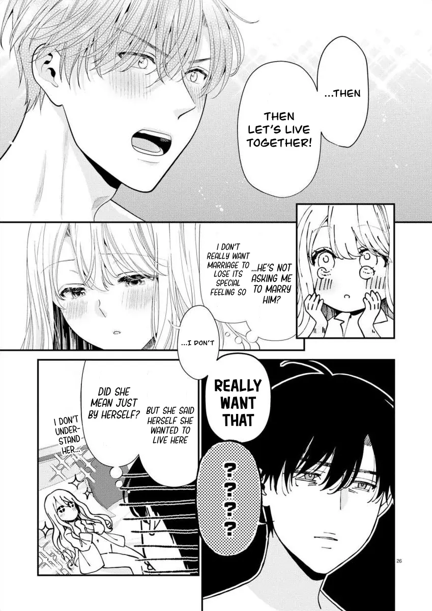 Yandere Killing!! ~When I told my obsessive childhood friend, "I love you too," he shifted to the romantic comedy route~ Chapter 6 - page 28