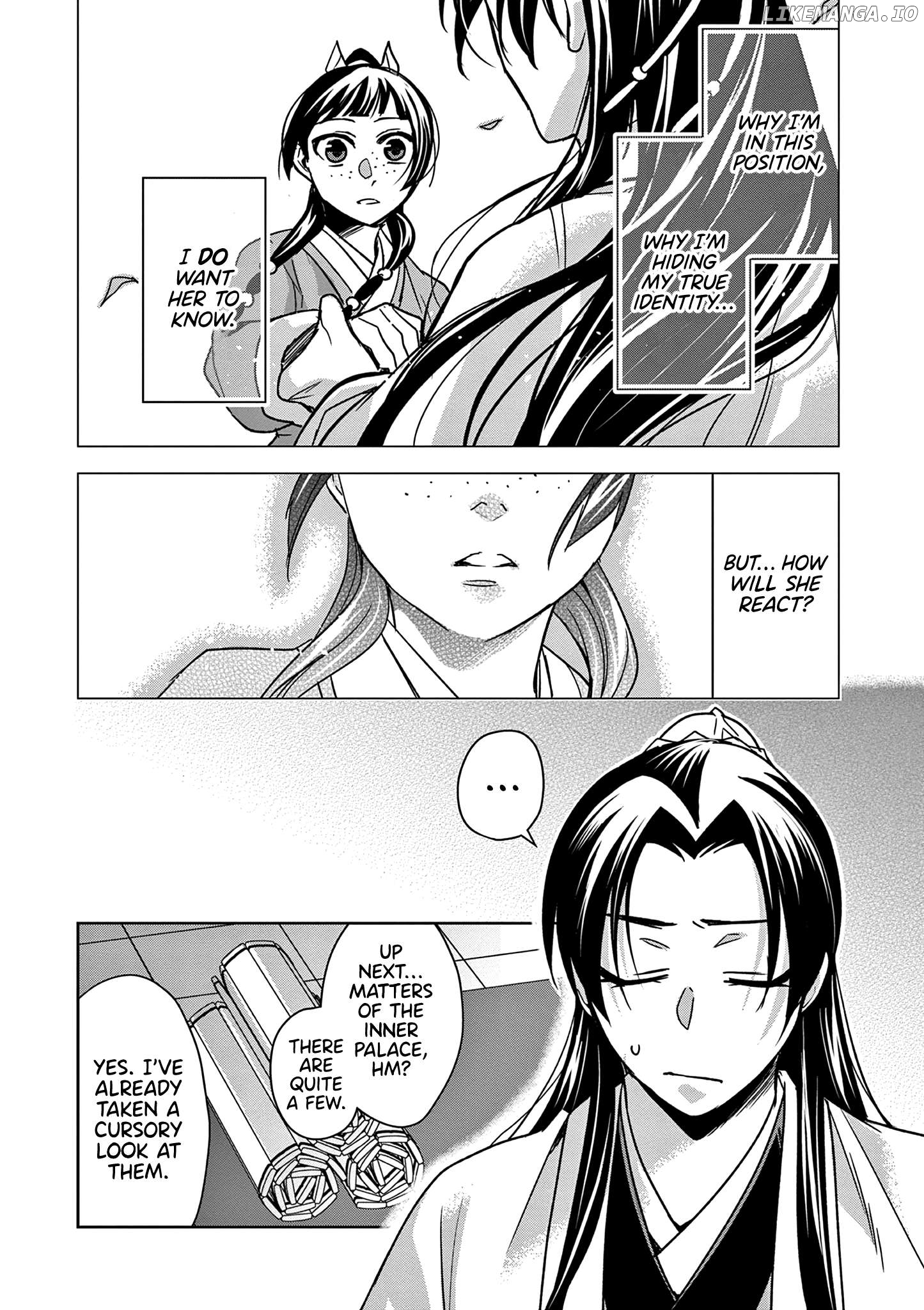 Kusuriya no Hitorigoto - Maomao no Koukyuu Nazotoki Techou Chapter 57 - page 12