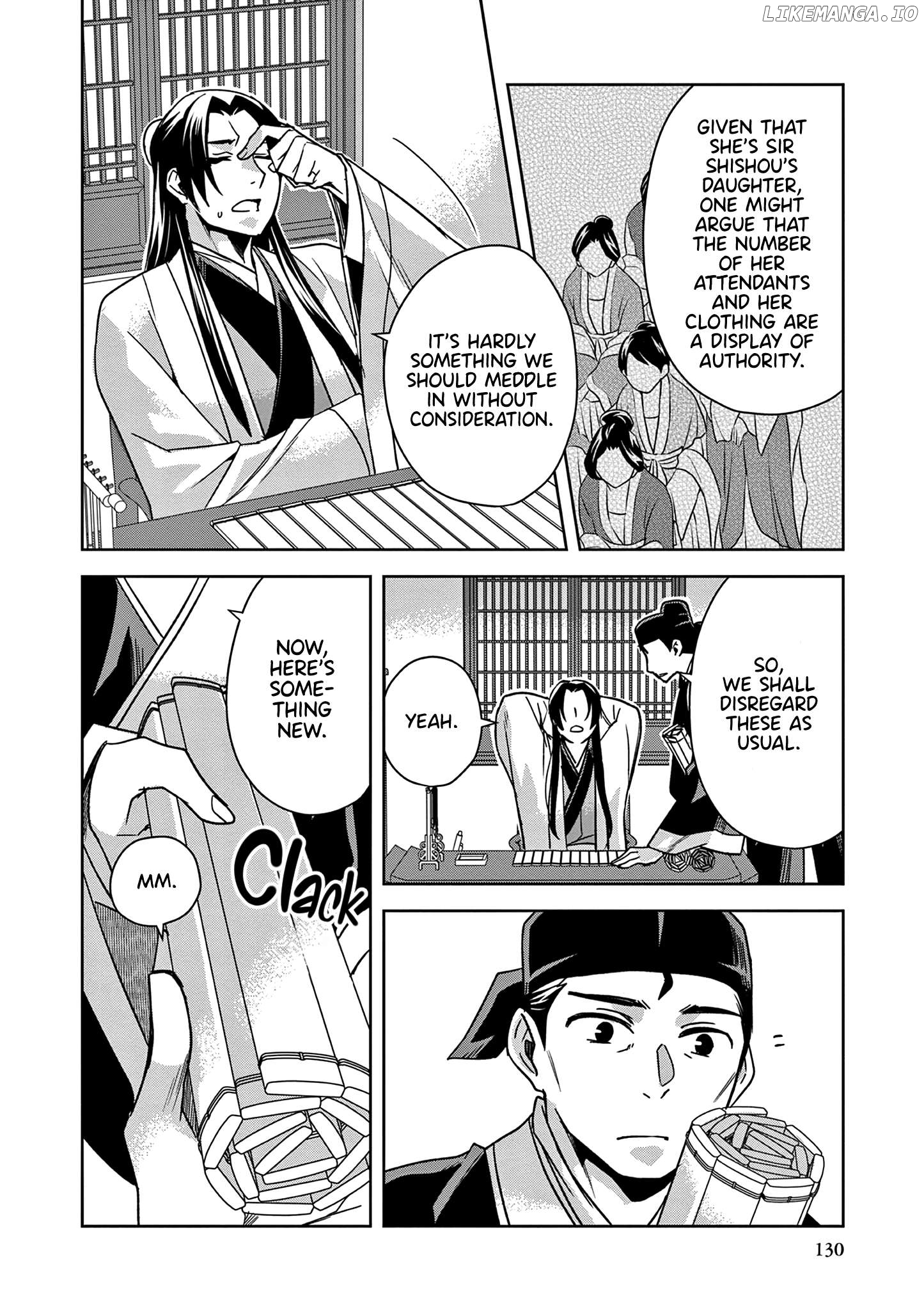 Kusuriya no Hitorigoto - Maomao no Koukyuu Nazotoki Techou Chapter 57 - page 14